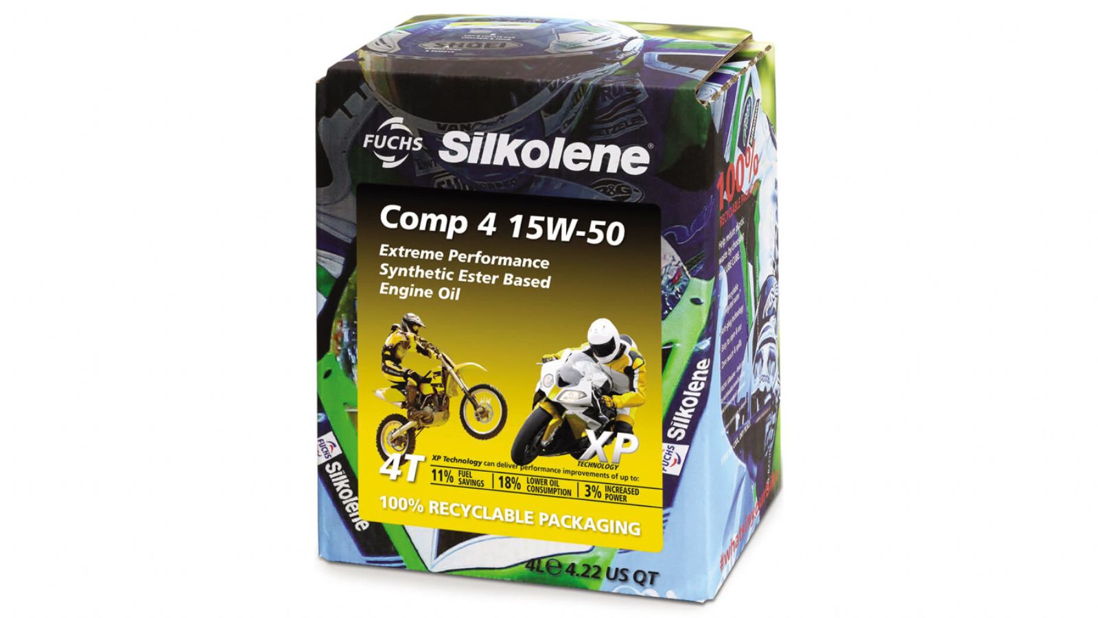 Λιπαντικά Silkolene Comp 4 15W-50 XP