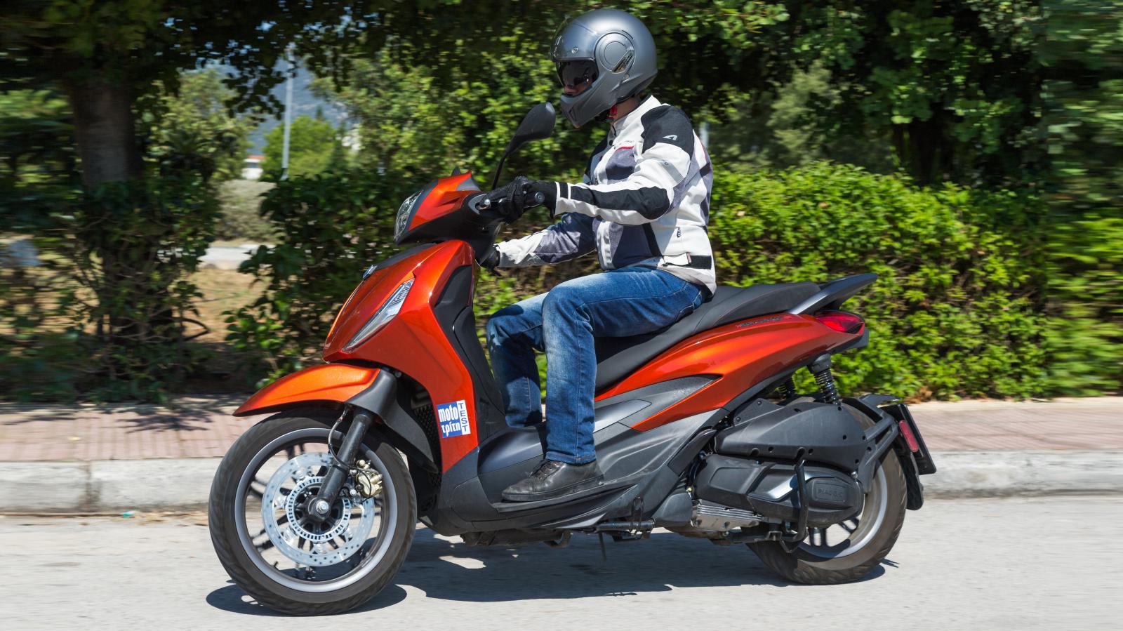 Test Piaggio Beverly 300 S: Νέα σχεδίαση, ίδια επιτυχία!