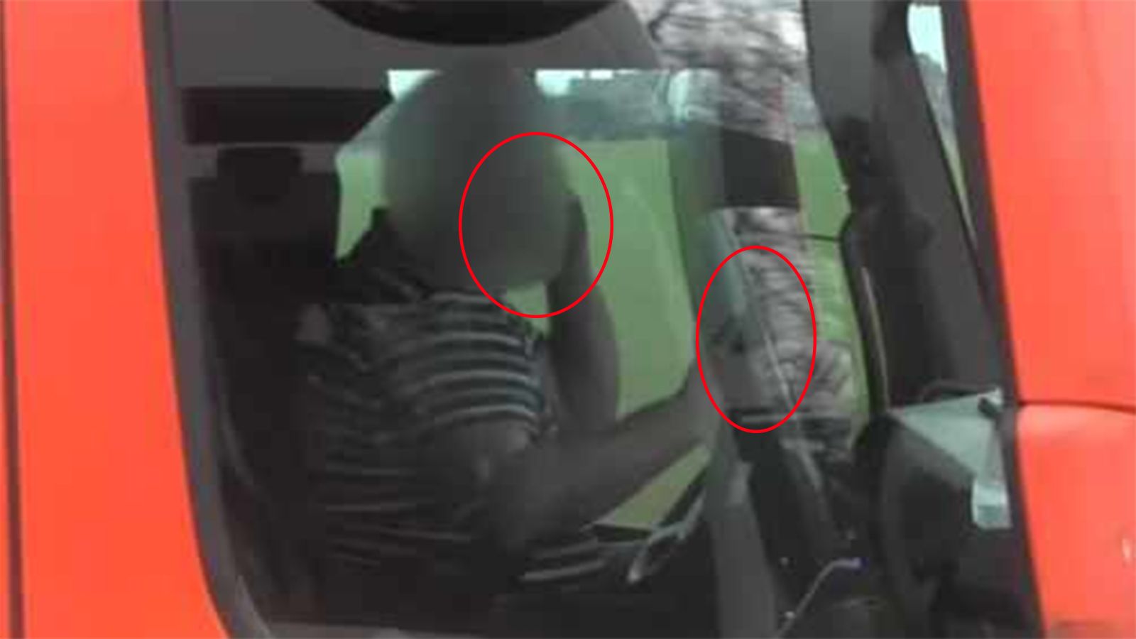 To στιγμιότυπο της επίμαχης σκηνής, που δημοσιεύθηκε. 