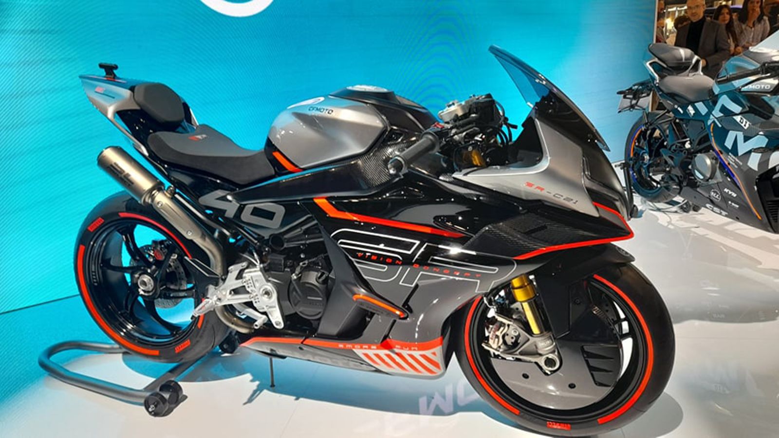 H CFMOTO SR-C21 από την έκθεση της EICMA.