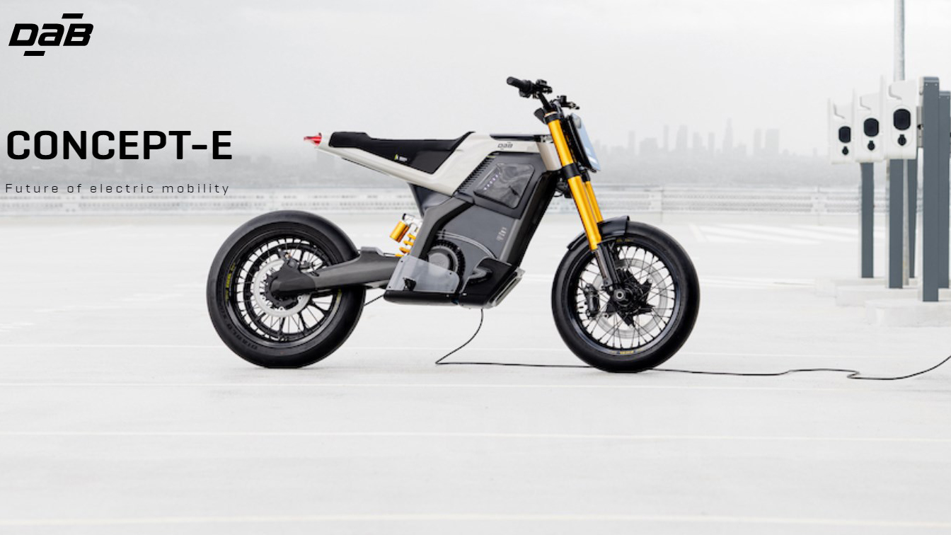 DAB Concept-E: Ηλεκτρικό supermoto με κορυφαία περιφερειακά