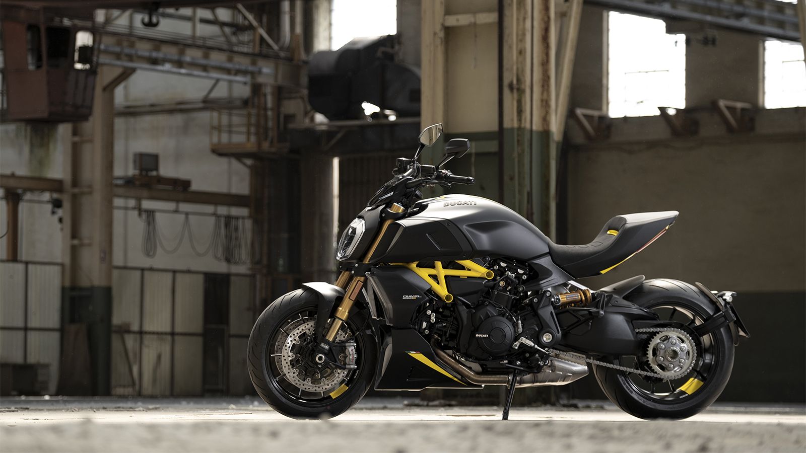 Η Ducati Diavel 1260 S Black and Steel
