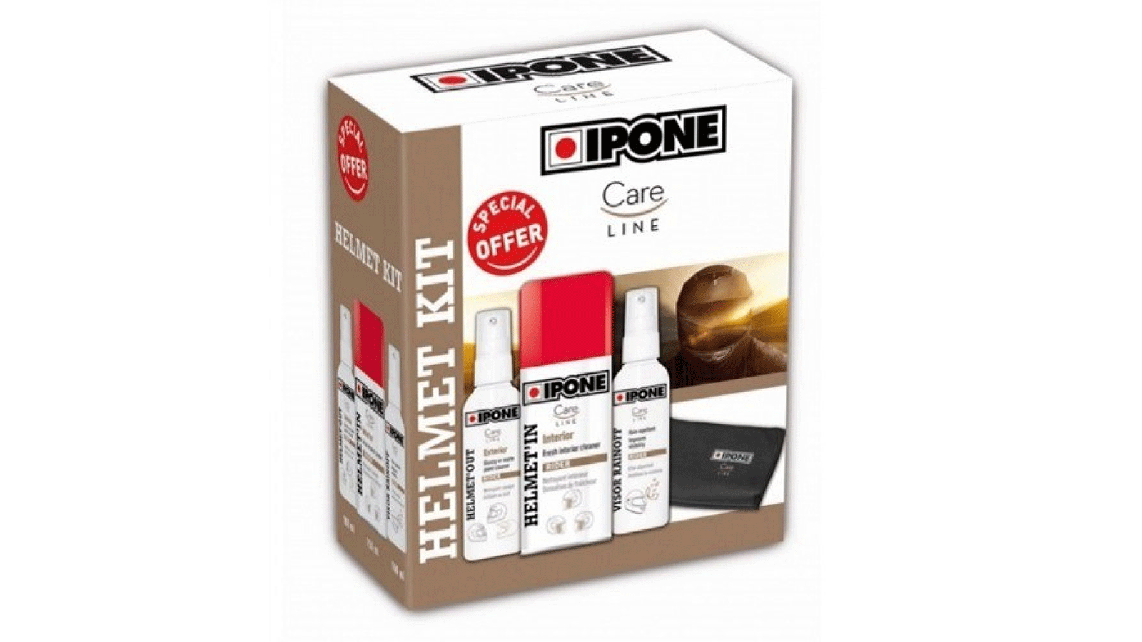 Set περιποίησης κράνους IPONE 