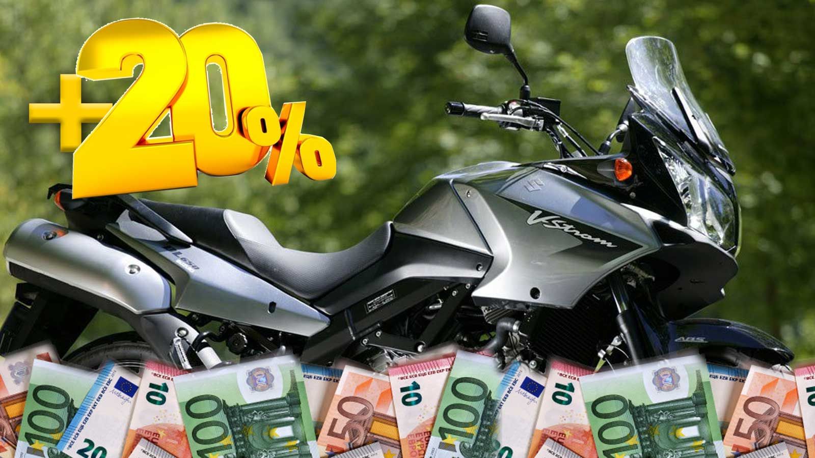 Έως και 20% ακριβότερες οι μεταχειρισμένες μοτοσυκλέτες