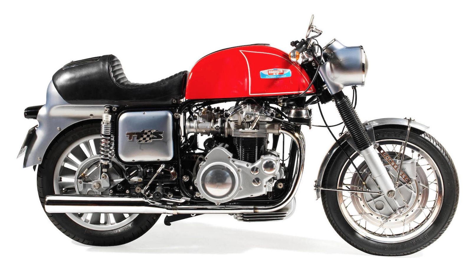 Μία Munch Mammut με τον κινητήρα των 1.200 κυβικών της NSU. Προσέξτε την χυτή ζάντα πίσω.