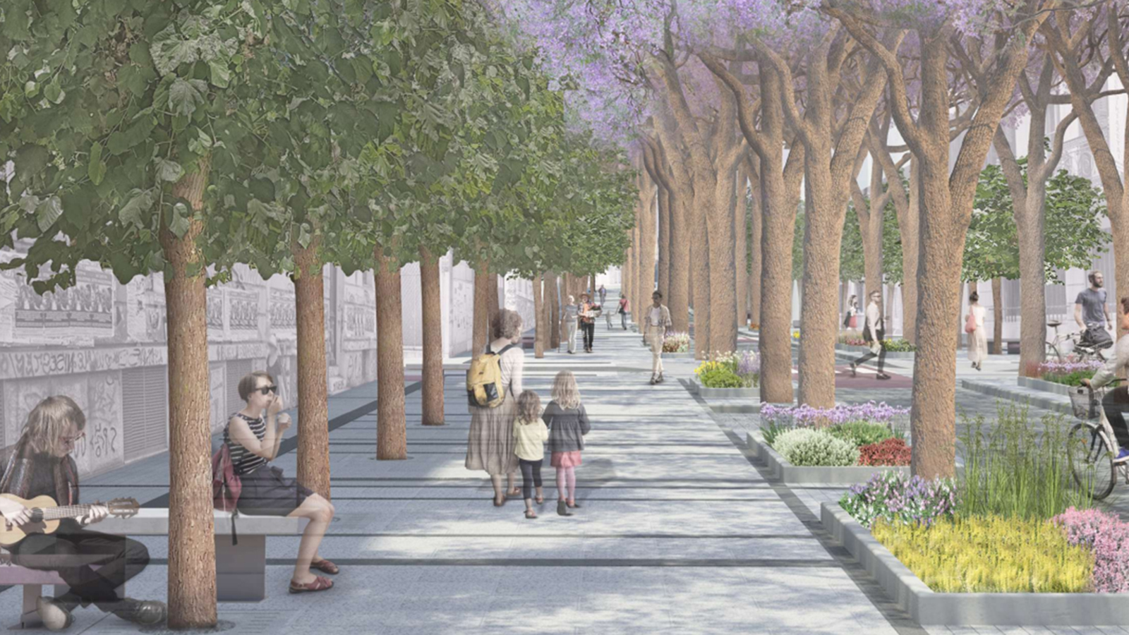 Επίσημα σχέδια για πεζοδρόμηση της Βασιλίσσης Όλγας