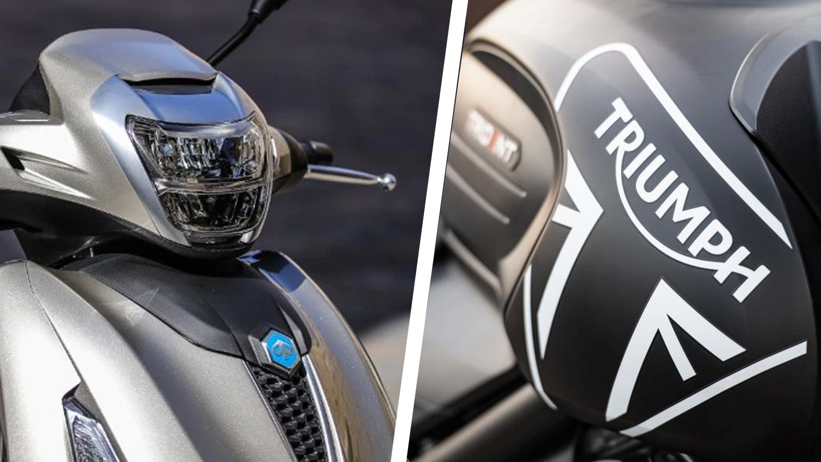 Piaggio και Triumph επίσημα στην EICMA 2021. 