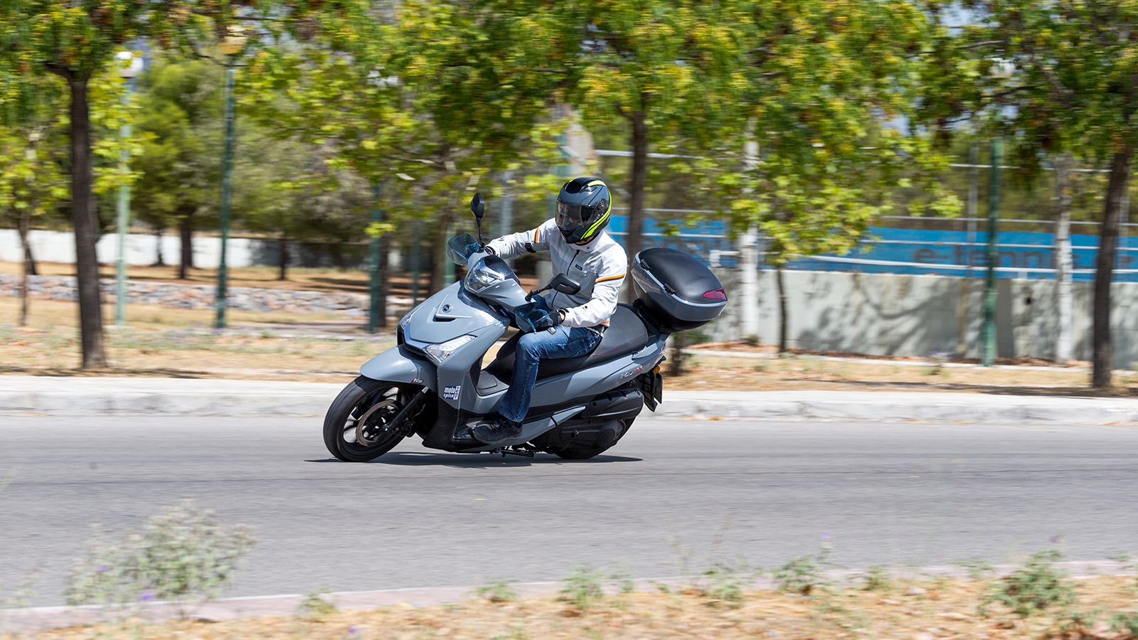 SYM HD 300 ABS / TCS Euro5 Test: Έτοιμο για κυριαρχία