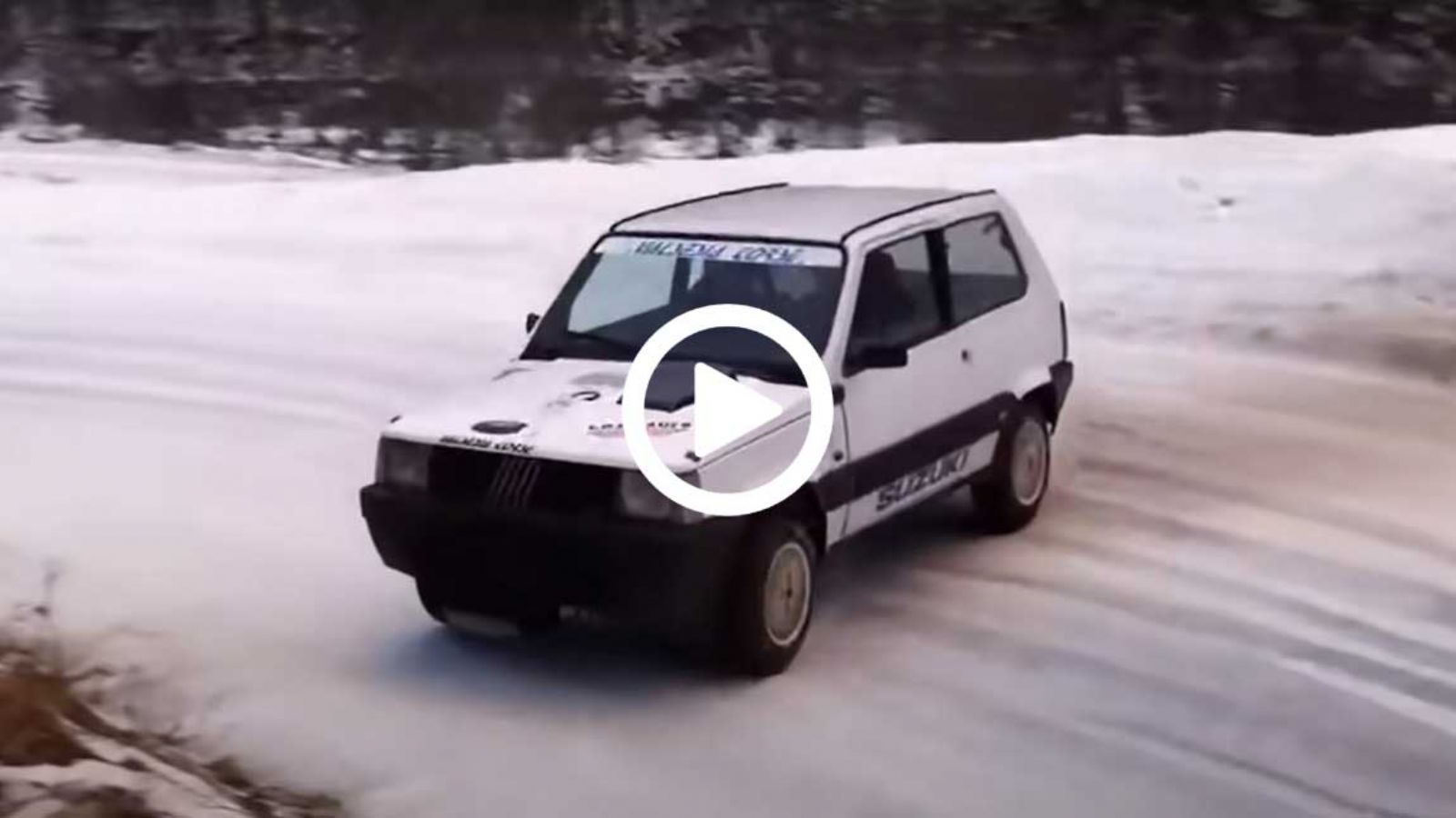 VIDEO: Τετρακίνητο Fiat Panda οργώνει με μοτέρ από GSXR 1000