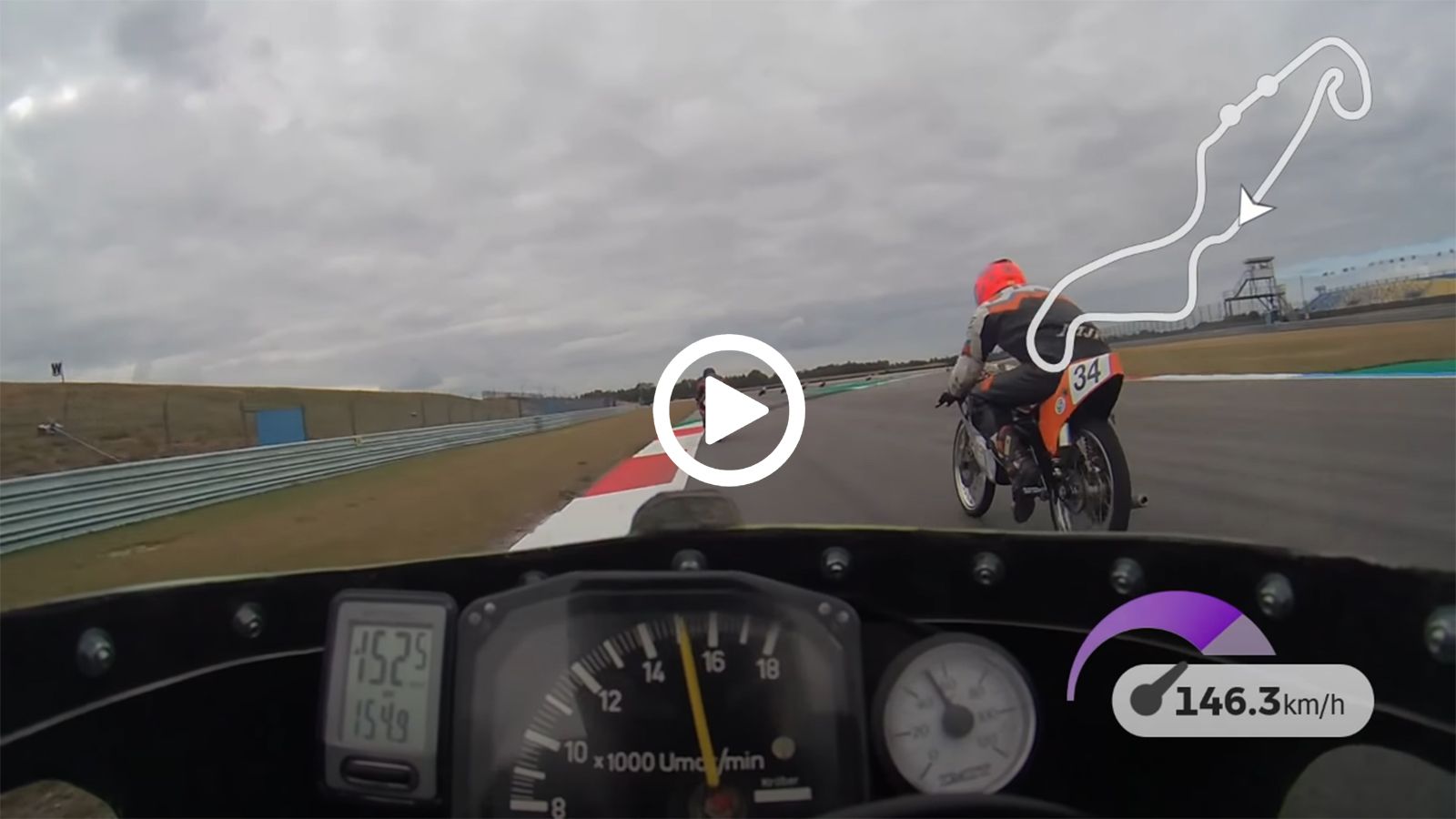 VIDEO: 50άρι Kreidler ουρλιάζει στην πίστα με 150 χλμ/ώρα! 