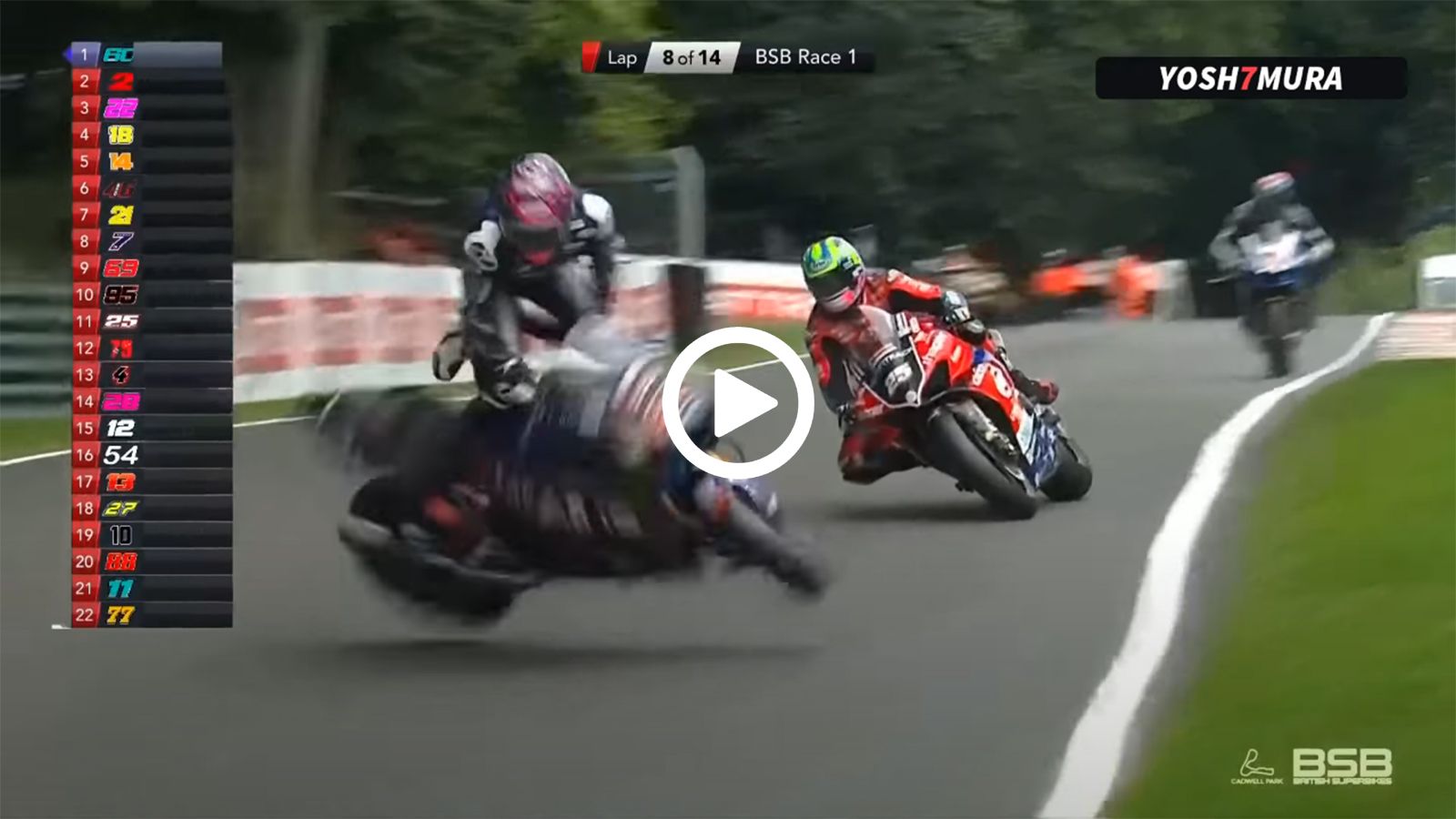 VIDEO: Απίστευτο ατύχημα του Tarran Mackenzie στα BSB!