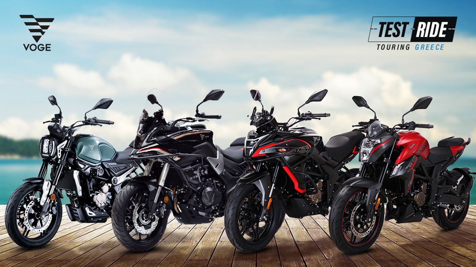 Voge: Κάνει test ride σε 10 πόλεις της Ελλάδας