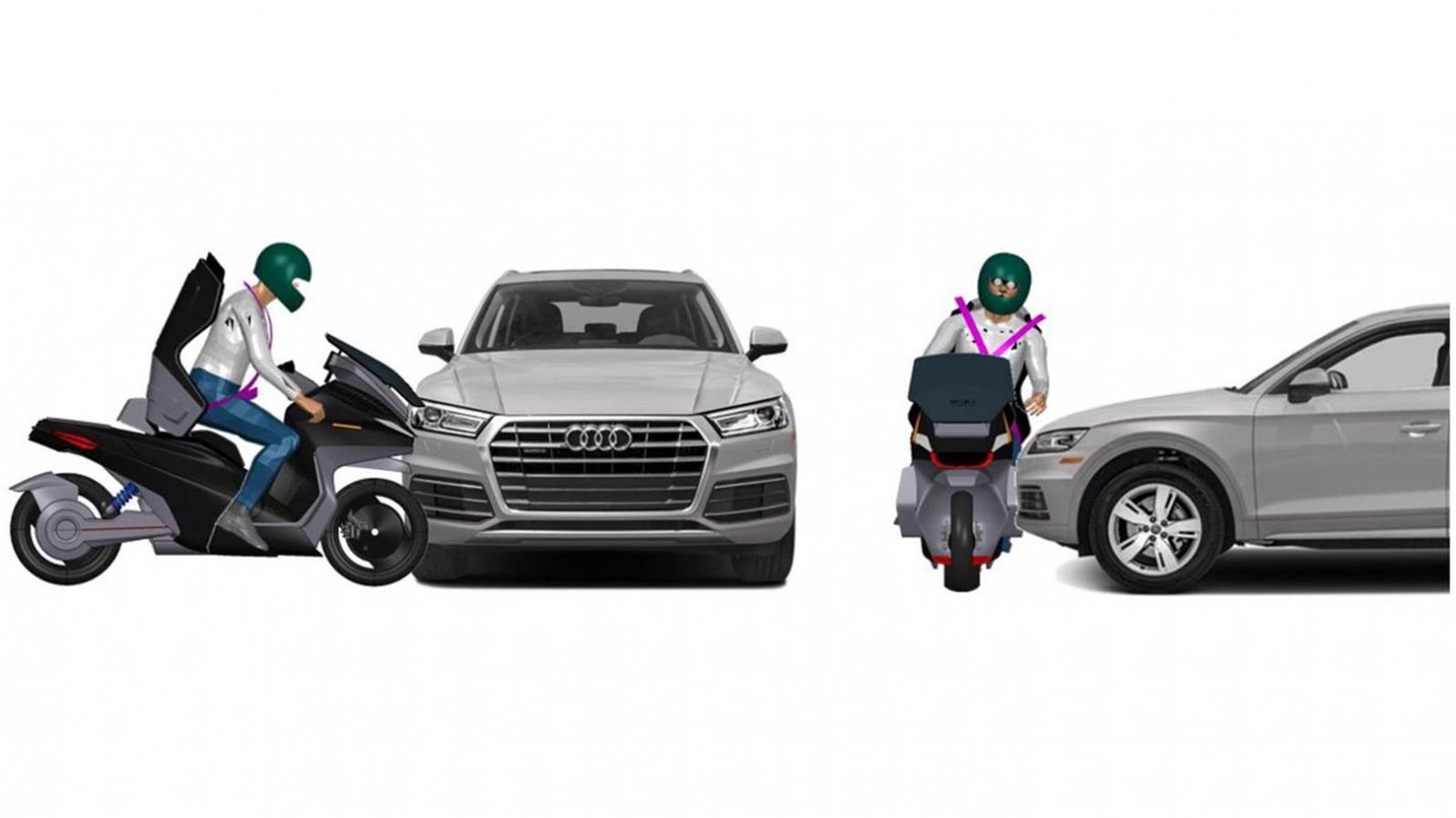 Έρχονται τα scooters με... ζώνη ασφαλείας;