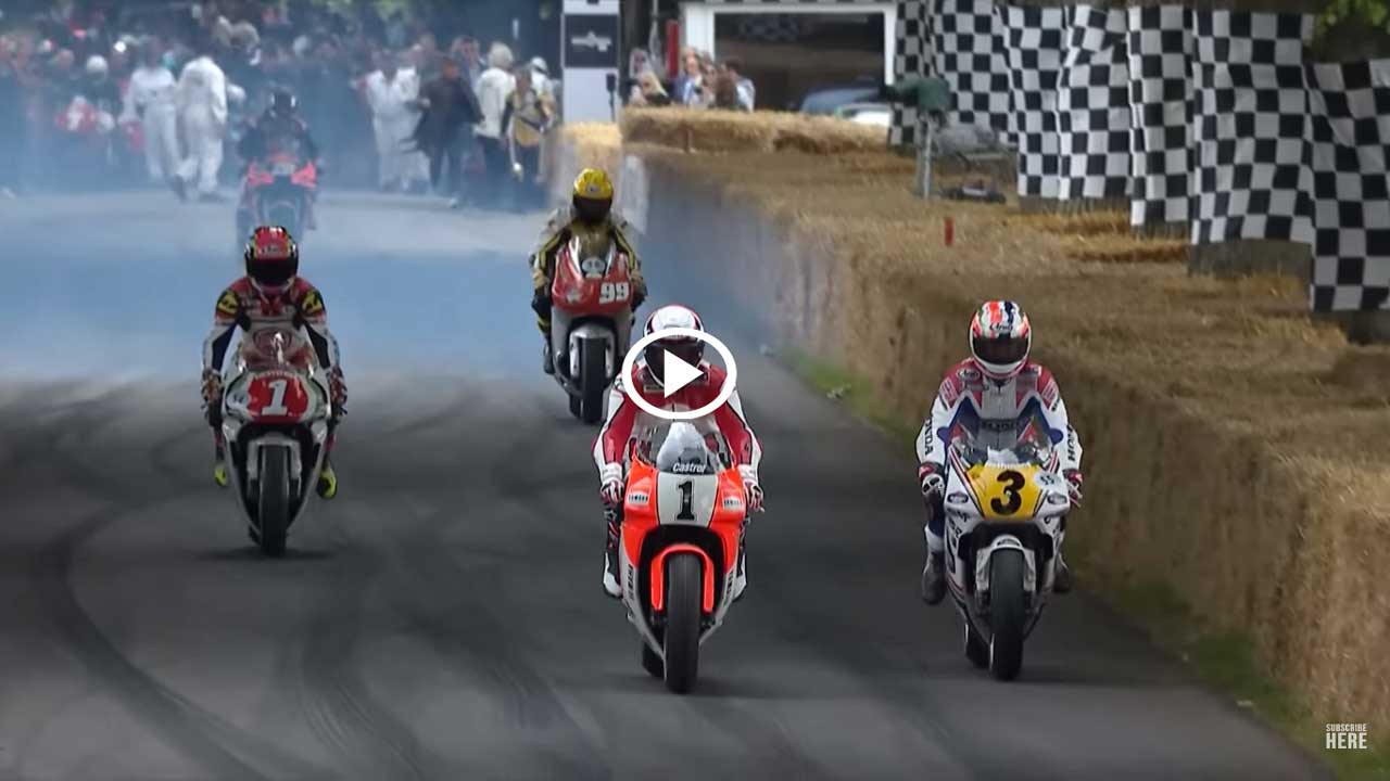 4 Θρύλοι μαζί στην πίστα