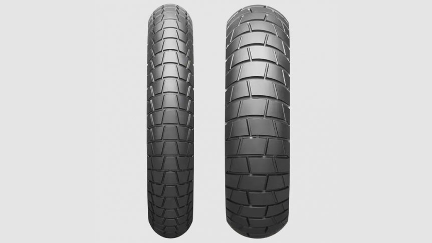 Bridgestone AT41 110/80-19 & 150/70-17