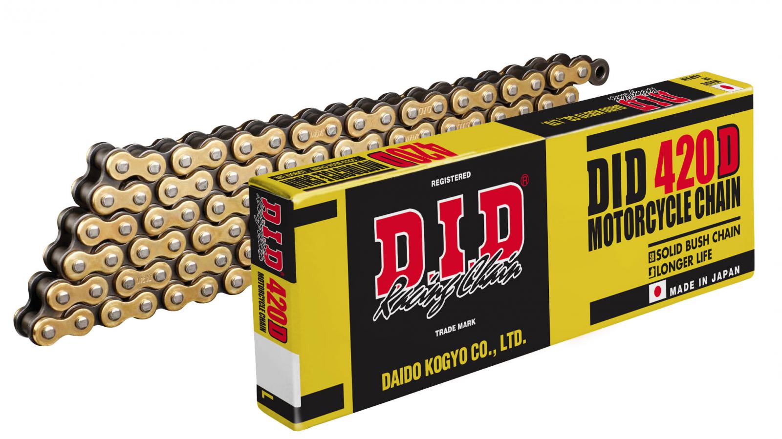 D.I.D – Νέα χρυσή αλυσίδα κίνησης 420 DGB για παπιά
