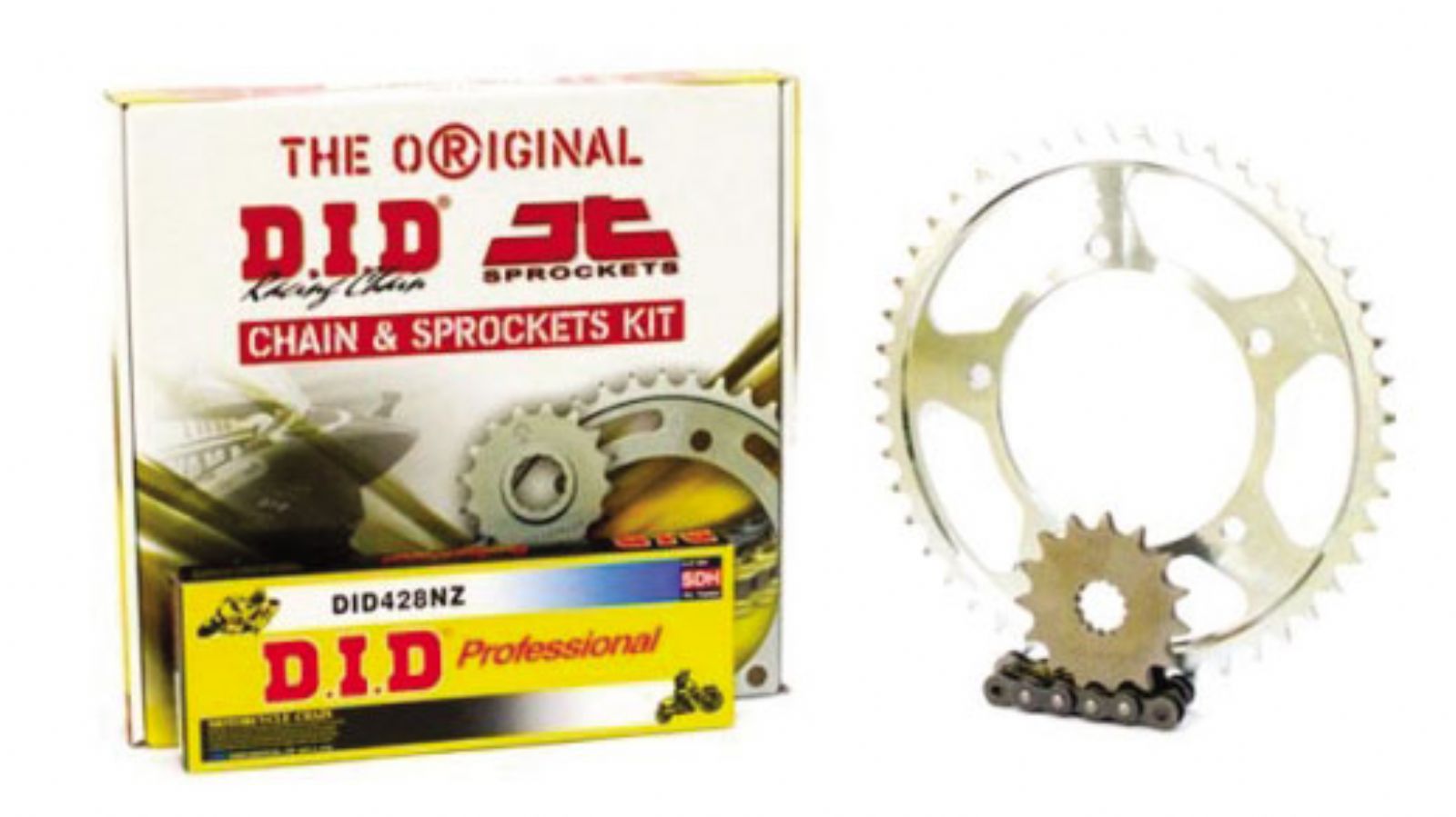 Set αλυσίδα D.I.D με γρανάζια JT για  V-Strom 650