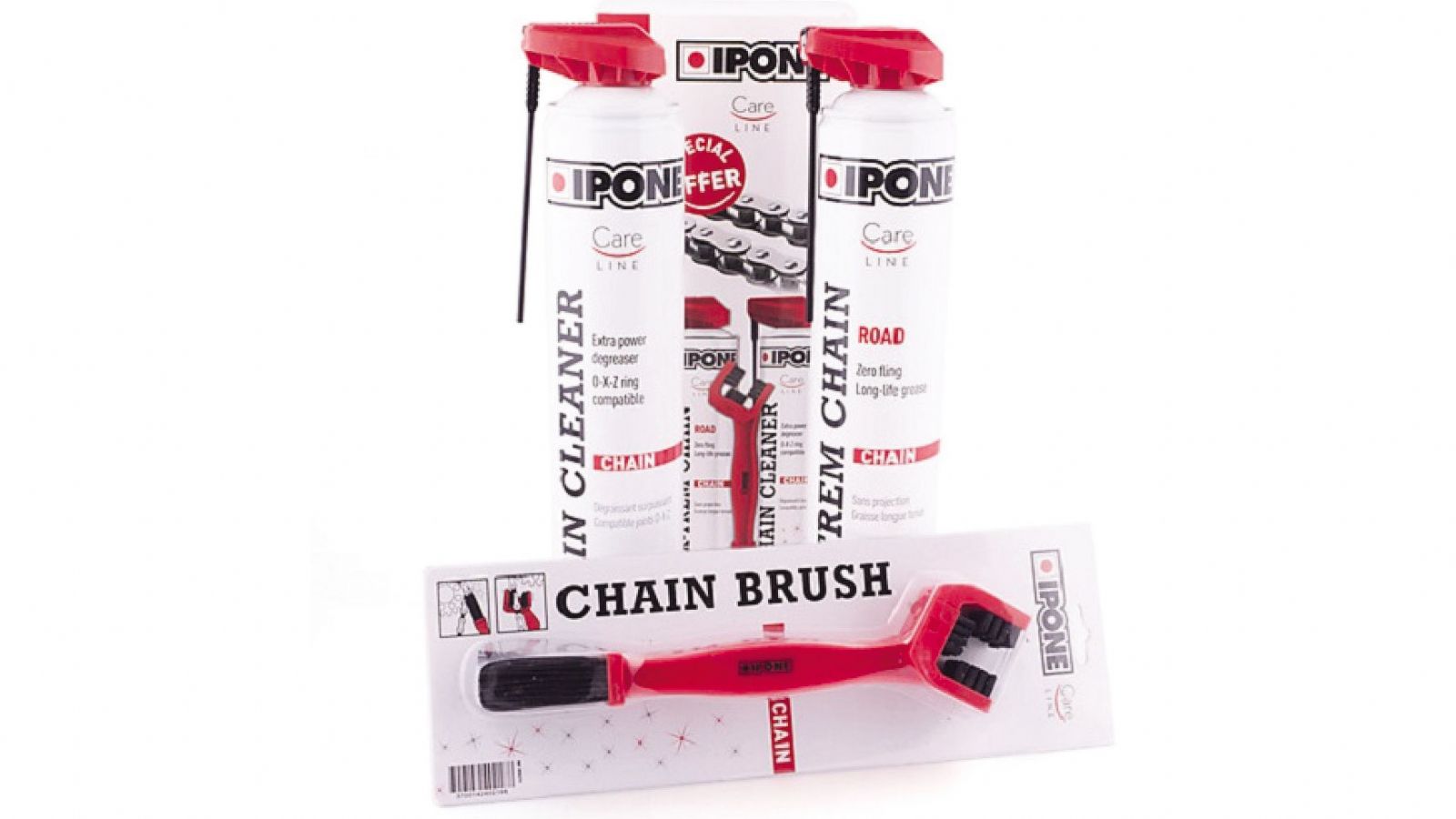 Σετ περιποίησης αλυσίδας IPONE Road Chain Care