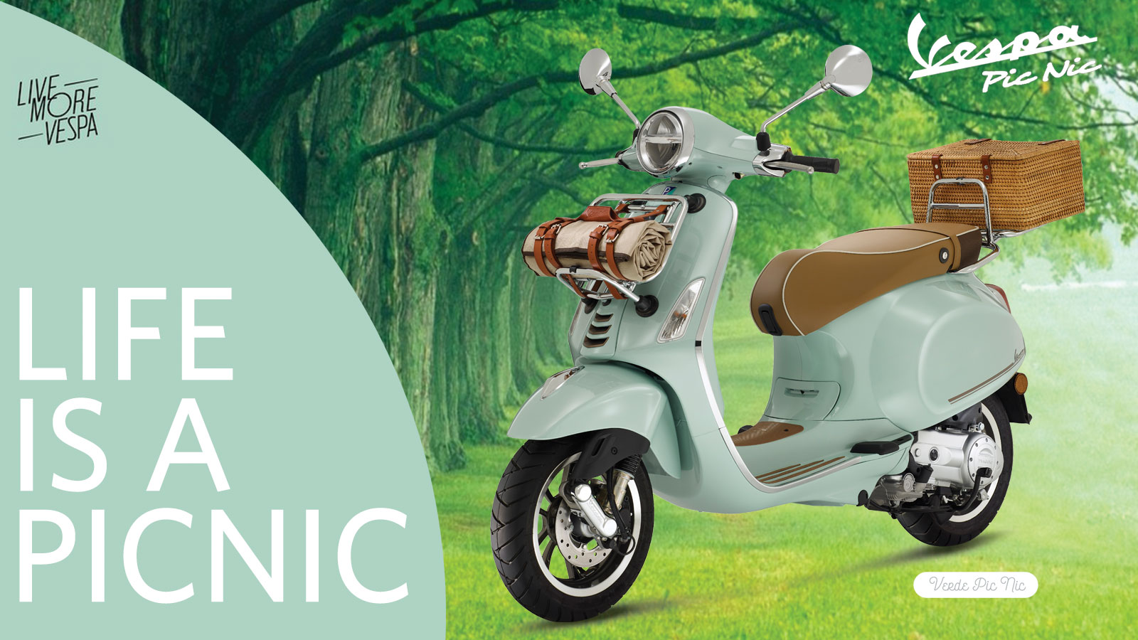Vespa Primavera Pic Nic: Φέρε μόνο τα κρασιά