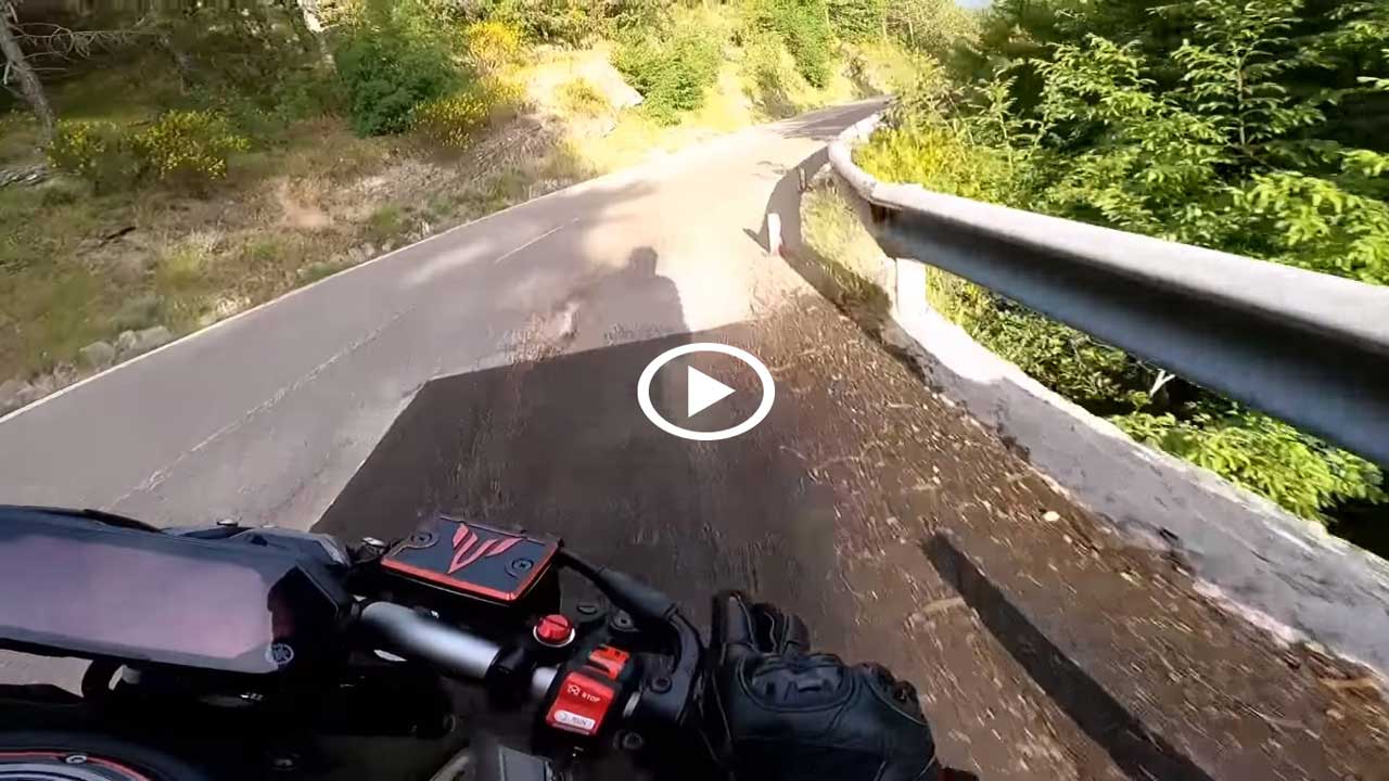 VIDEO: Τον έριξε φρεσκοστρωμένη άσφαλτο!