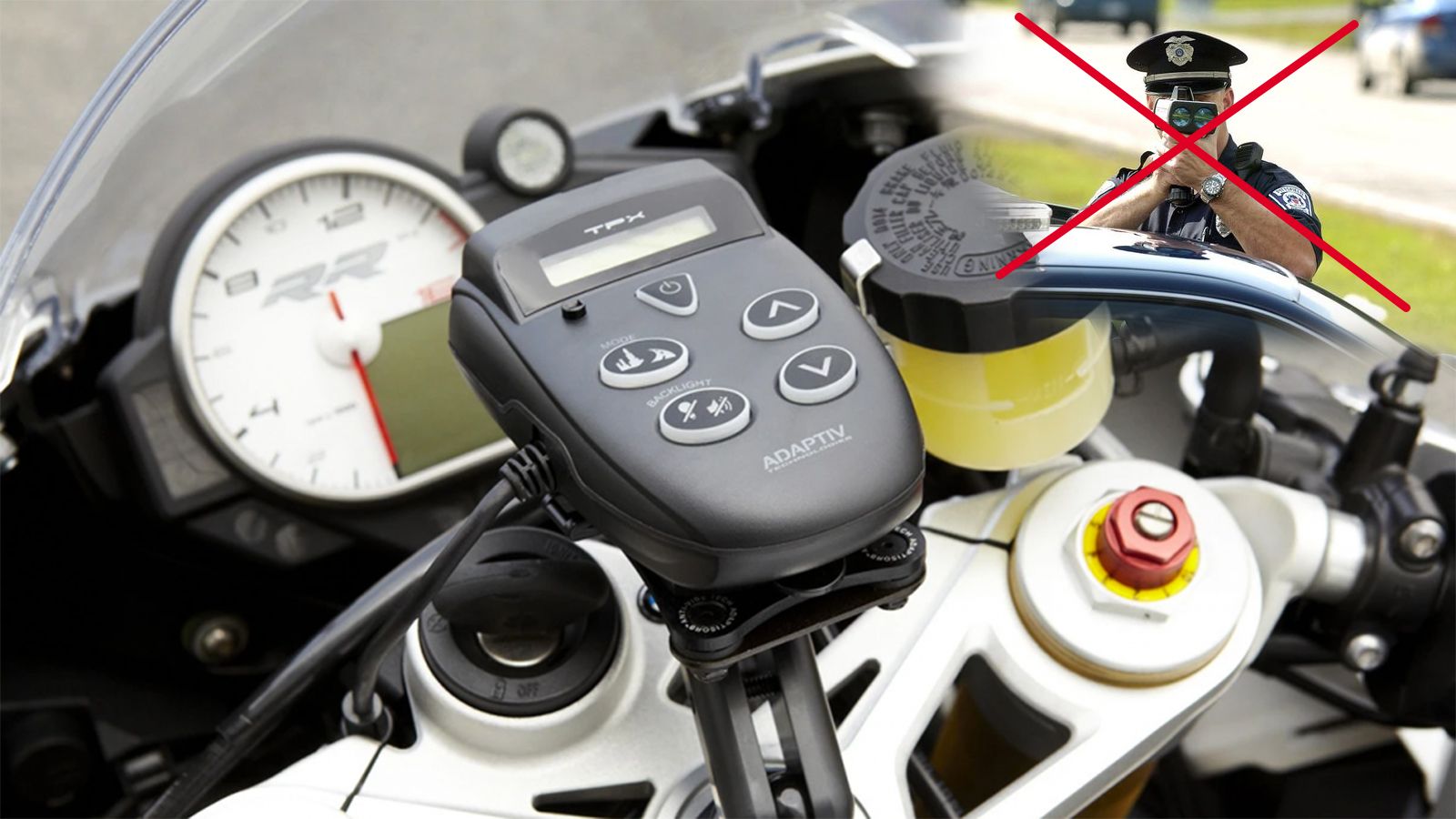 Εσύ θα έβγαινες βόλτα με ένα αντι-ραντάρ στην μοτοσυκλέτα σου; 