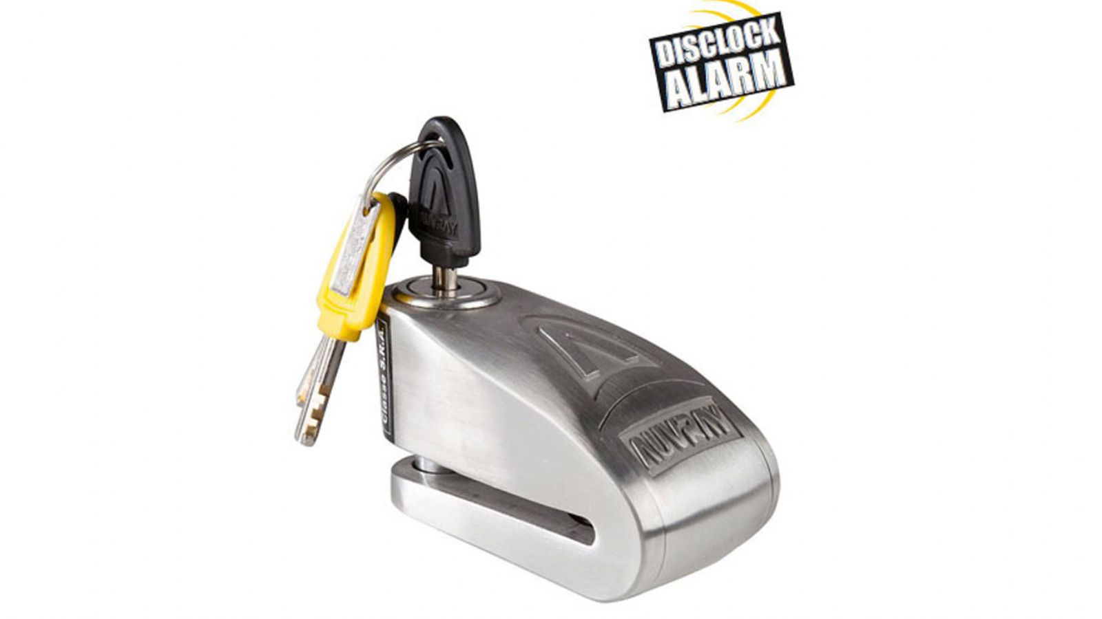 Κλειδαριά δισκοφρένου Αuvray με alarm 10 mm INOX