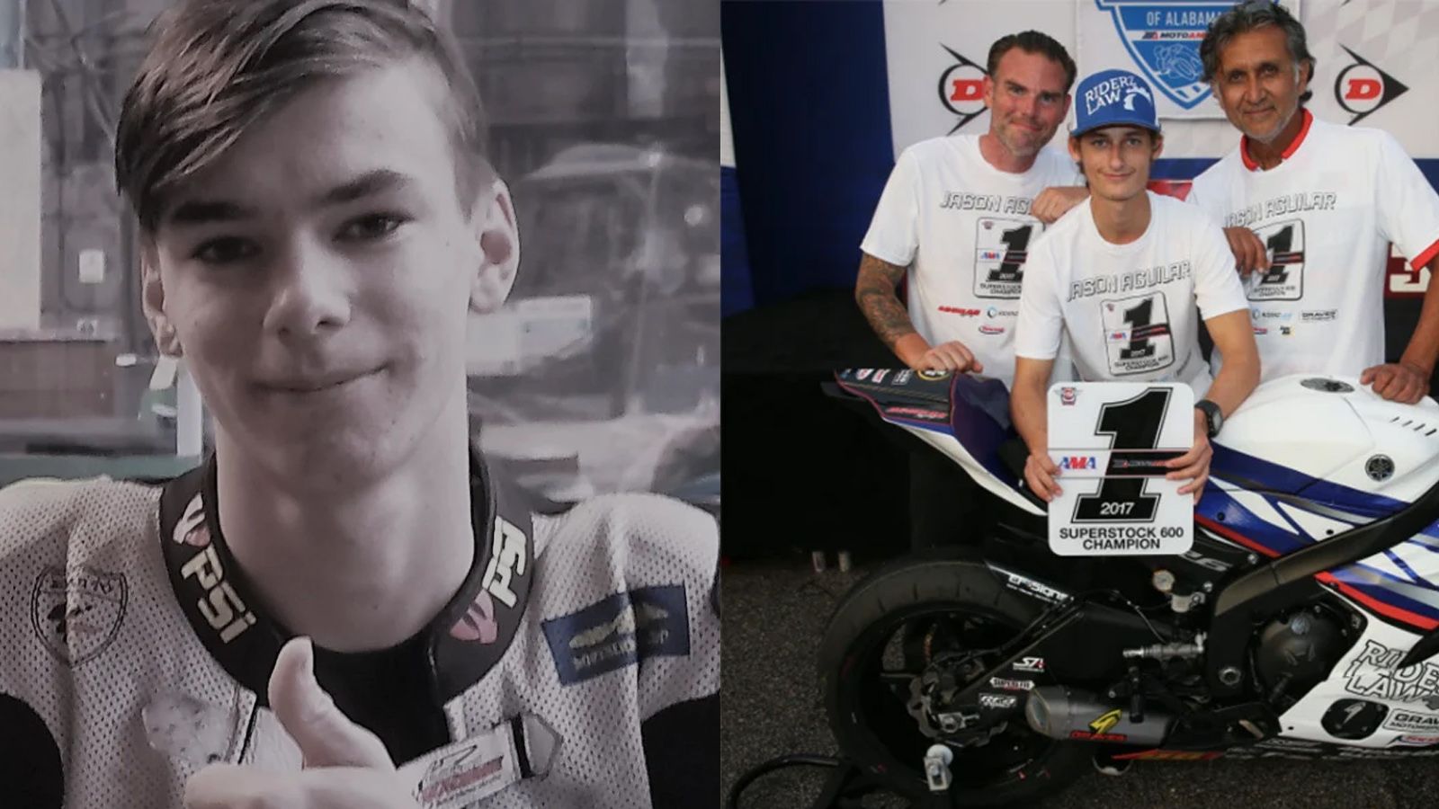 Οι Jakub Gurecky (αριστερά) και Jason Aguilar (δεξιά, στο κέντρο)