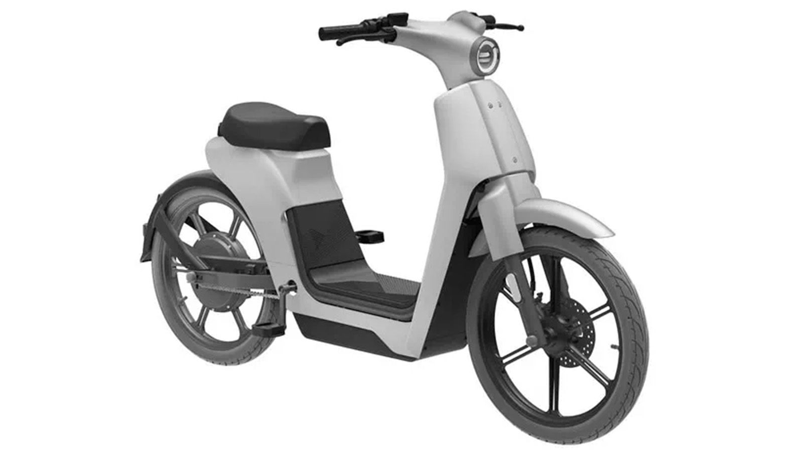 Μερικά από τα σχέδια του ηλεκτρικού μοτοποδήλατου, που ετοιμάζει η Honda. 