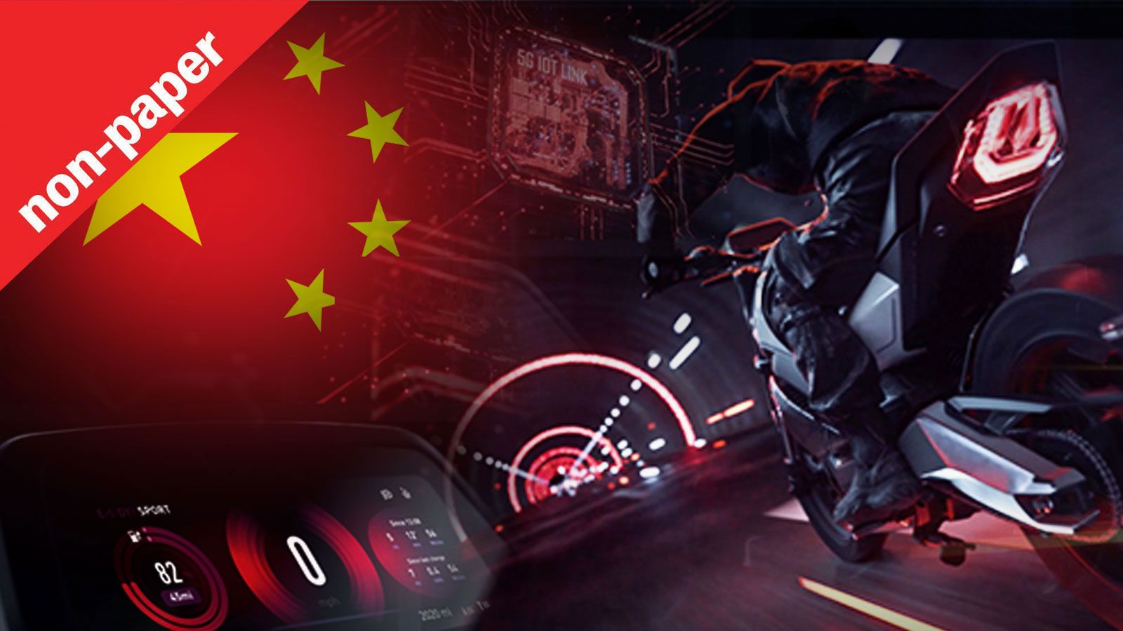 Κινεζιά «καμαρωτή» ή το μέλλον της μοτοσυκλέτας;