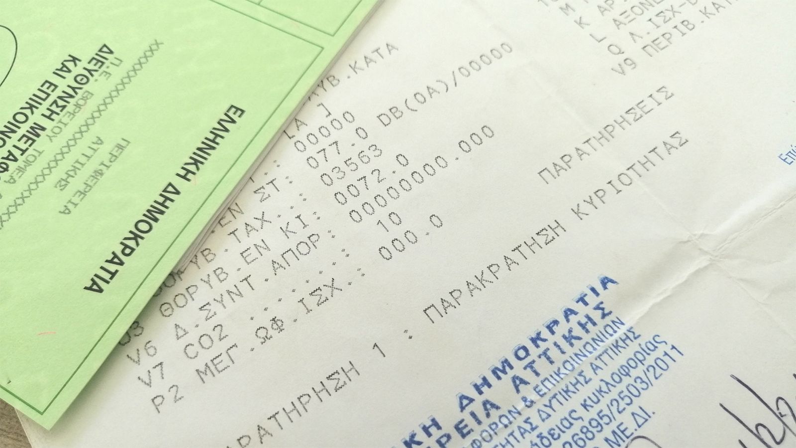 Ηλεκτρονικές πλέον και οι μεταβιβάσεις οχημάτων