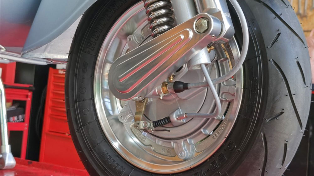 Ζάντα tubeless ασημί 2.0 SIP για Vespa Rally - PX - PE
