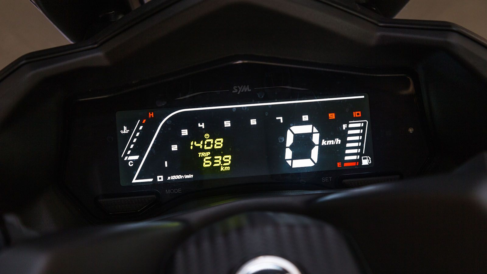 Οθόνη με όλες τις απαραίτητες πληροφορίες.