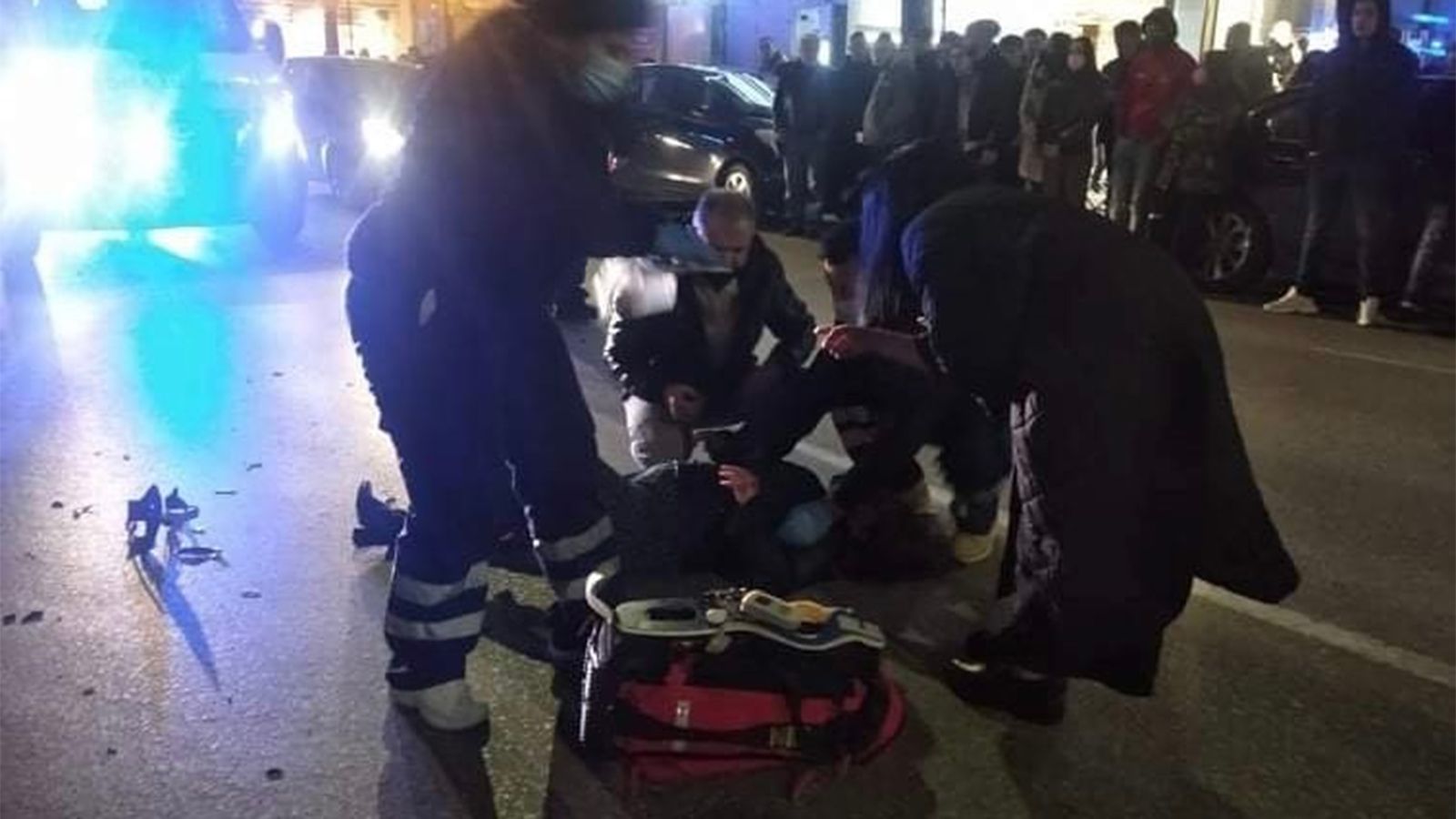 Φωτογραφία από το σημείο του ατυχήματος (Thestival)