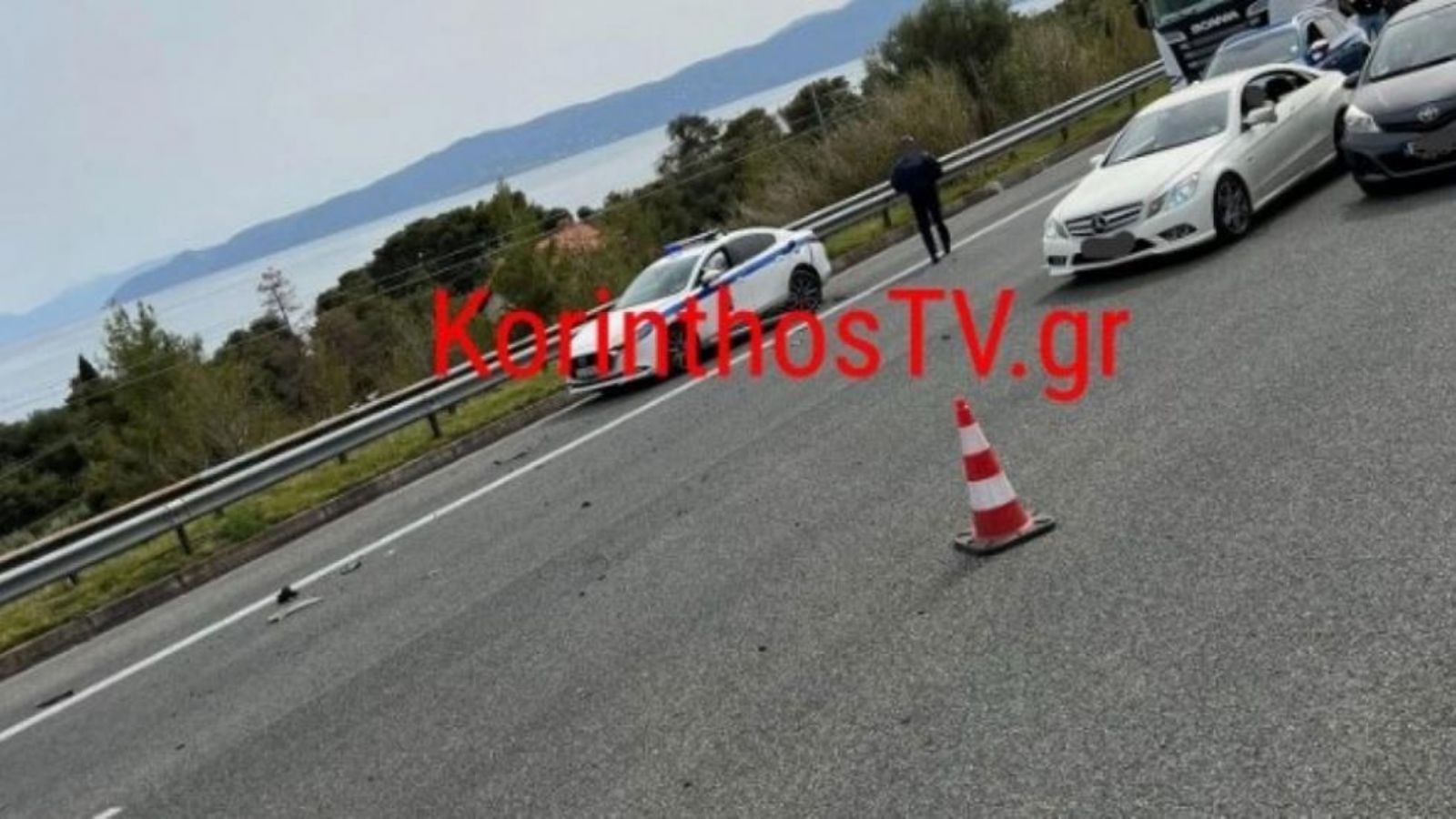 Νεκρός μοτοσυκλετιστής στην Εθνική – Ηλικιωμένη μπήκε ανάποδα στο ρεύμα