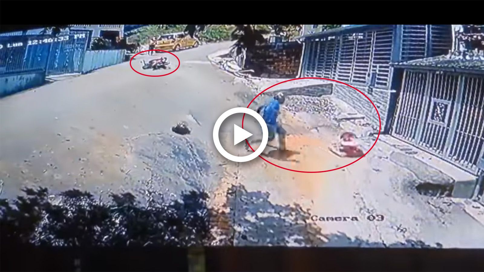 VIDEO: Αναβάτης γίνεται... σούπερμαν για να σώσει ένα μωρό!