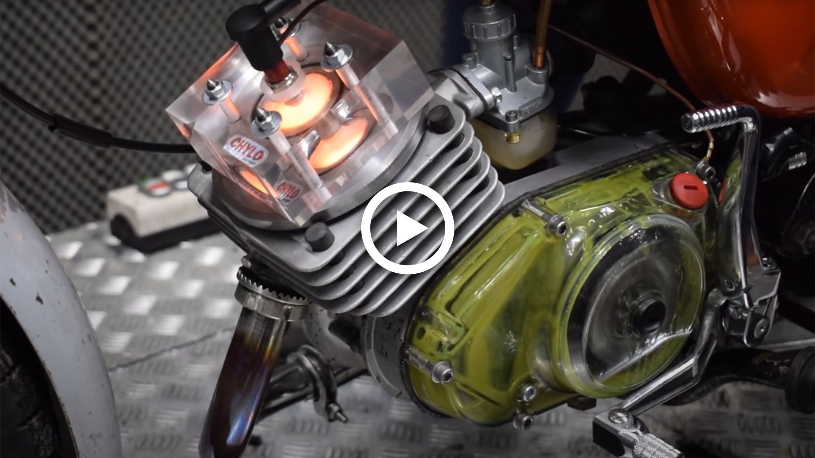 Best of videos 2022: Δίχρονο μοτέρ με διάφανη κεφαλή στο δυναμόμετρο! 