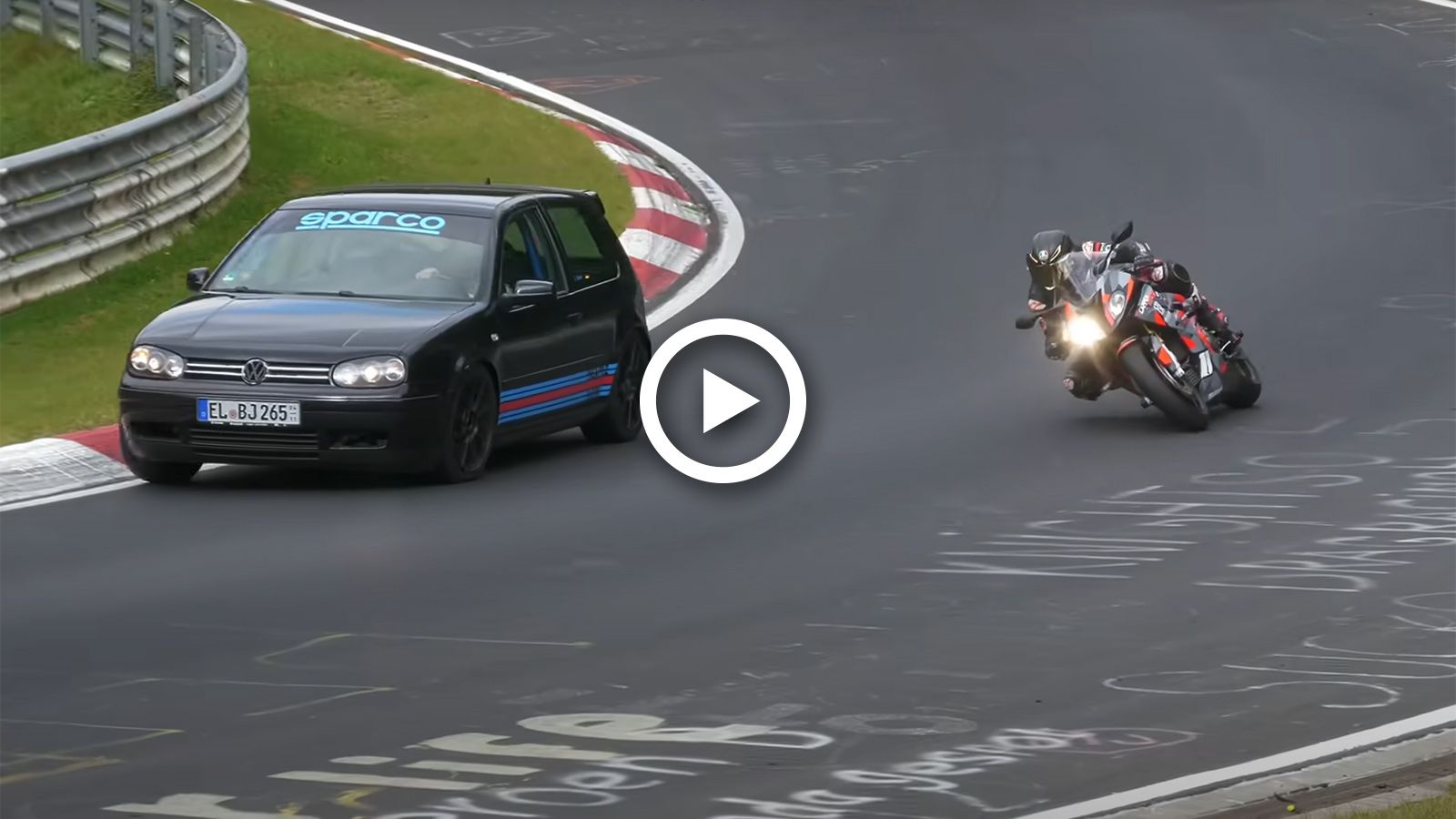 VIDEO: Μοτοσυκλετιστές, οι ήρωες του Nurburgring!