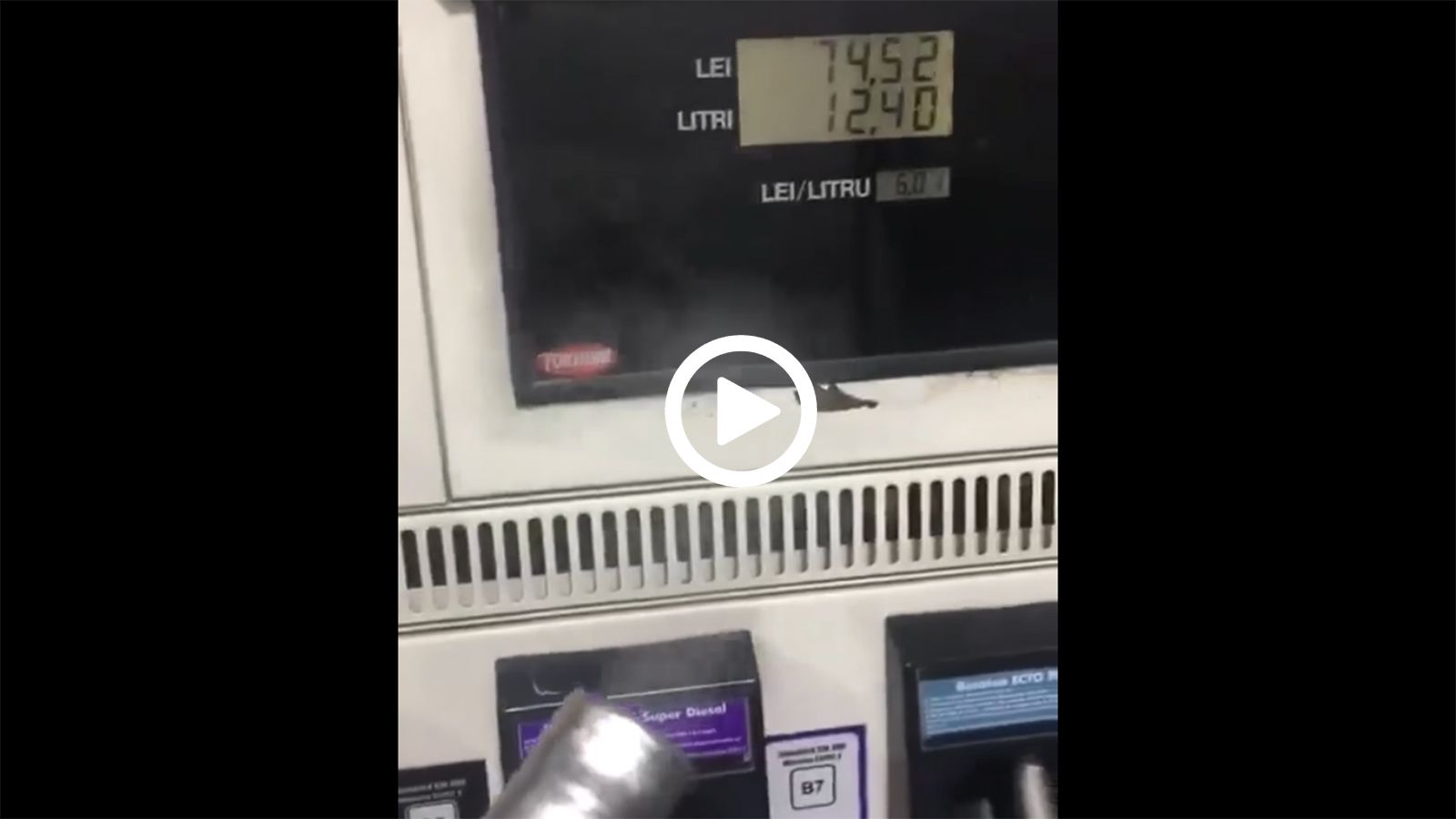 VIDEO: Βενζίνη δεν βγαίνει, αλλά... γράφει η αντλία! 