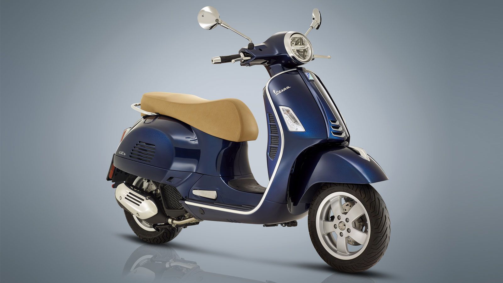 Vespa GTS 125: Με κινητήρα i-get και σύστημα Start & Stop για μέγιστη οικονομία