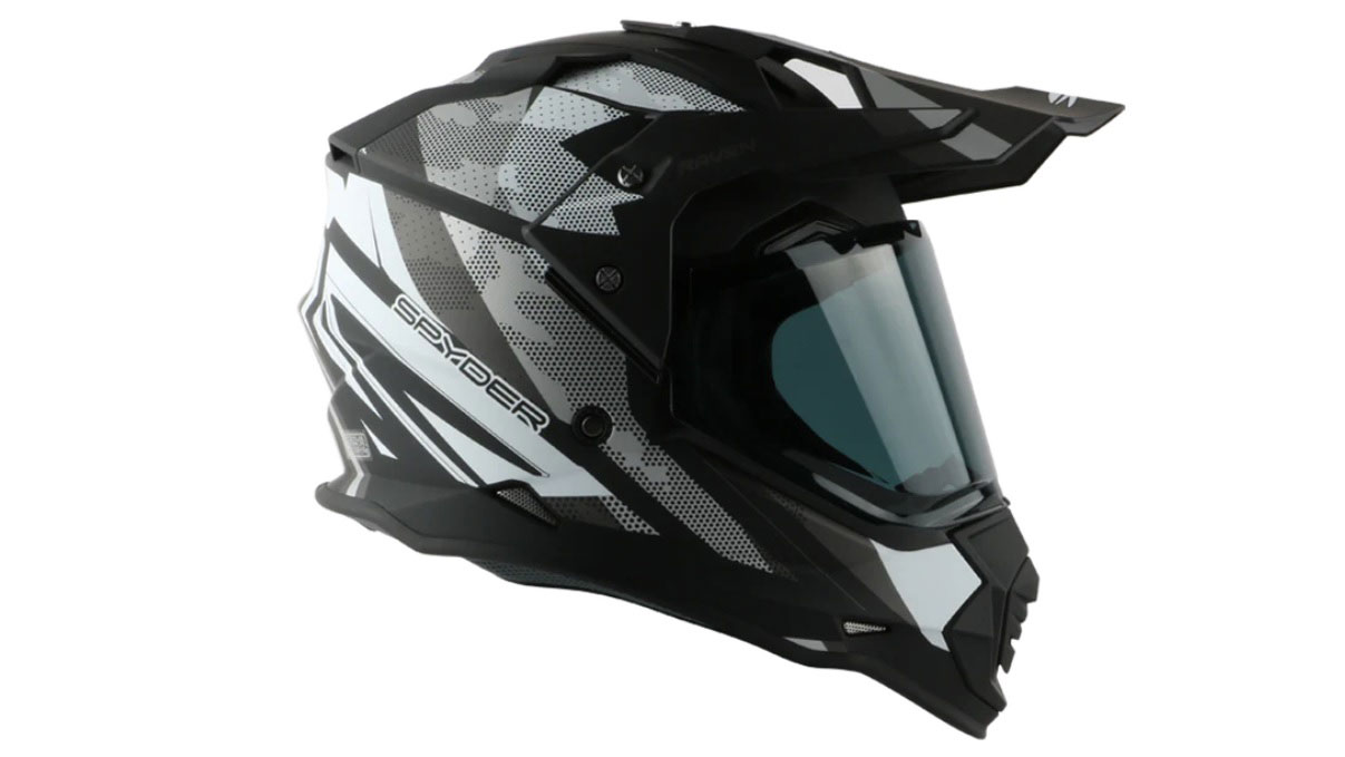 Adventure κράνος Spyder Hex Raven 