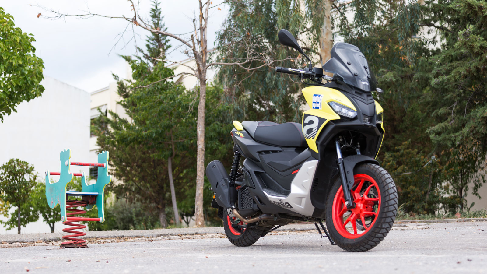 Aprilia SR GT 200 S - Test 