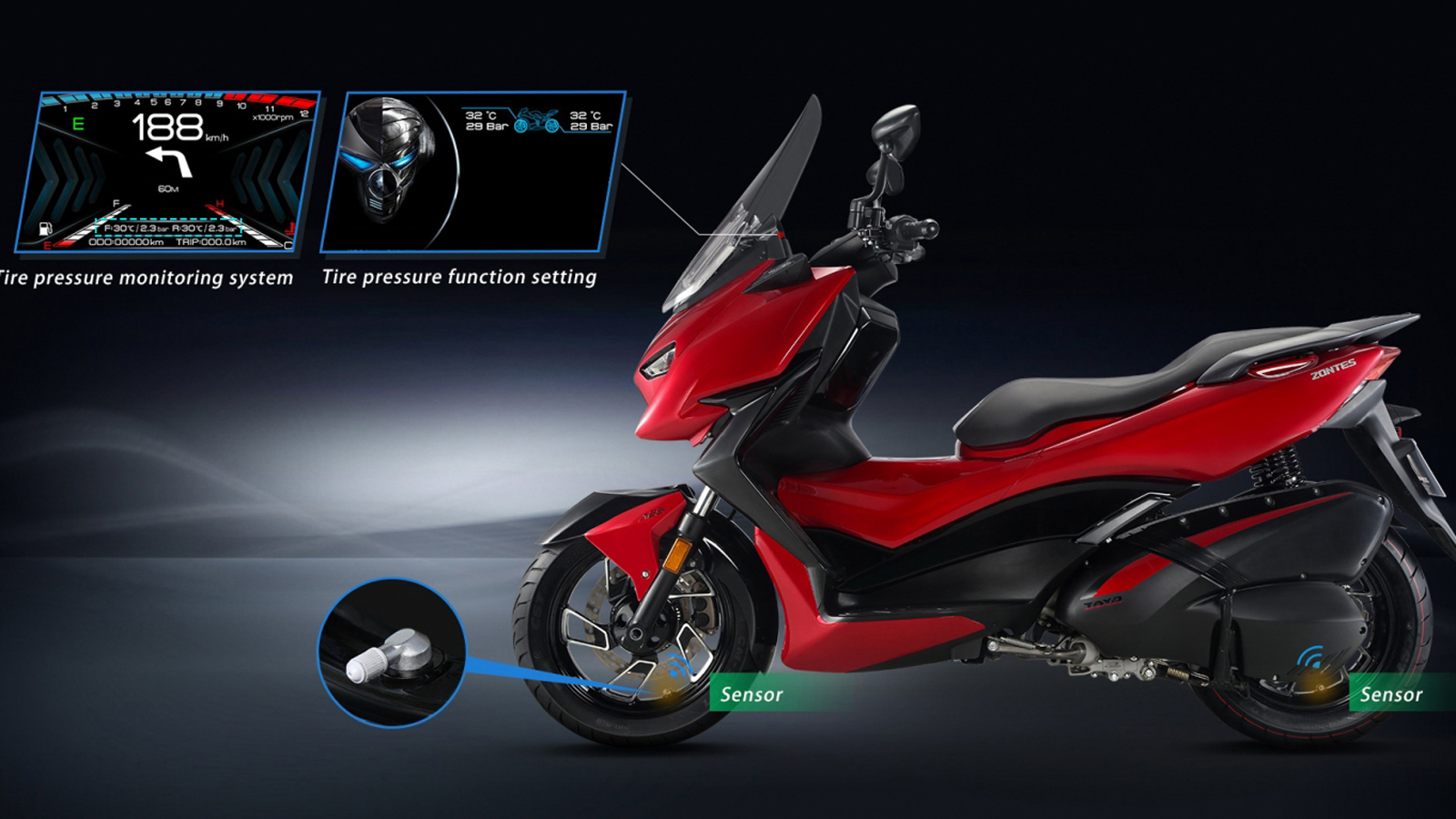 ZONTES M310 : Με μοντέρνο σχεδιασμό και απόδοση 33.3 ίππων