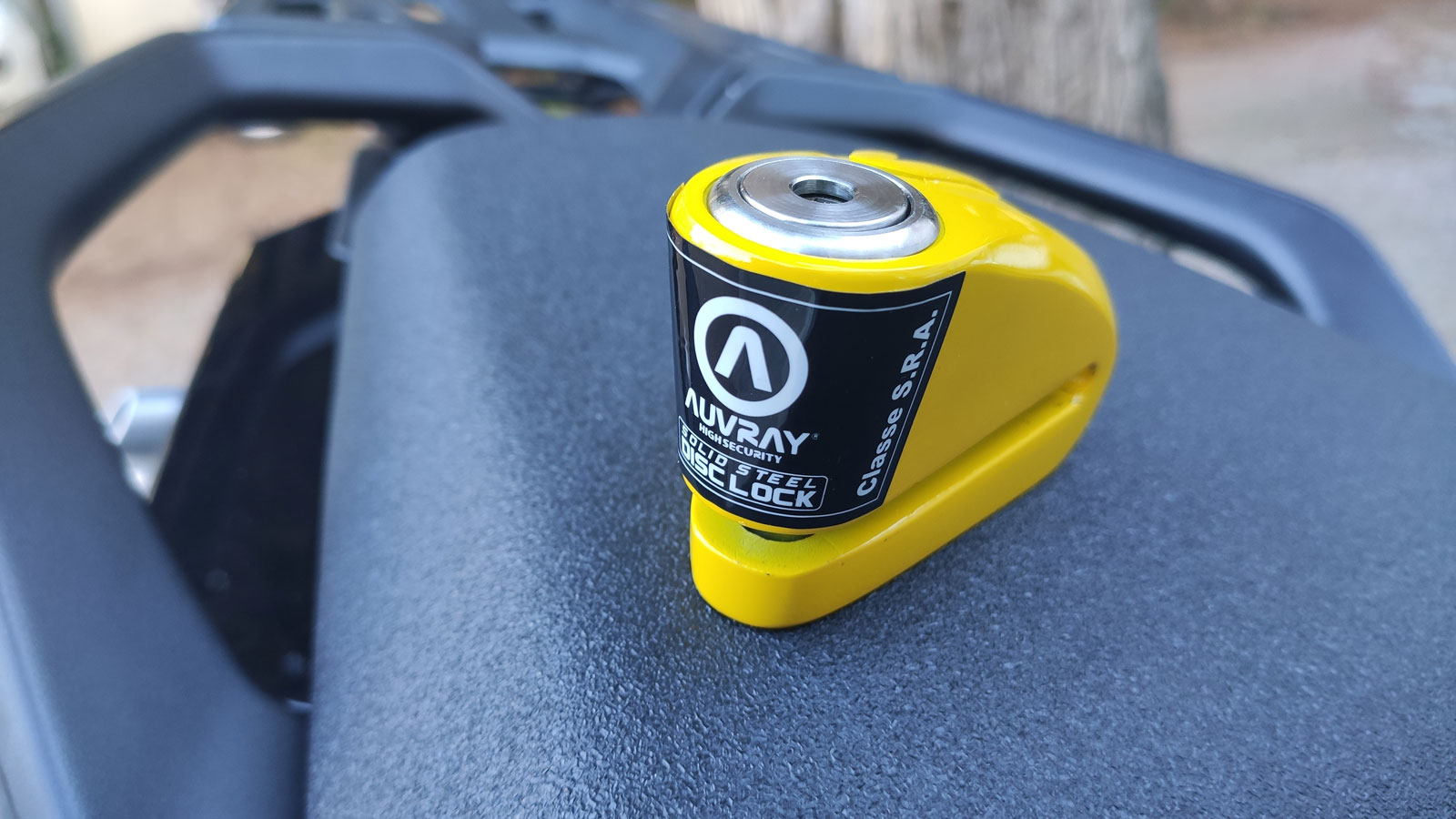 Παρουσίαση Auvray B lock 10: Κλειδαριά δισκοφρένου με συναγερμό