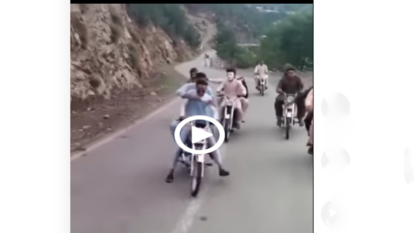 VIDEO: Επική τούμπα σε χαλαρή βόλτα