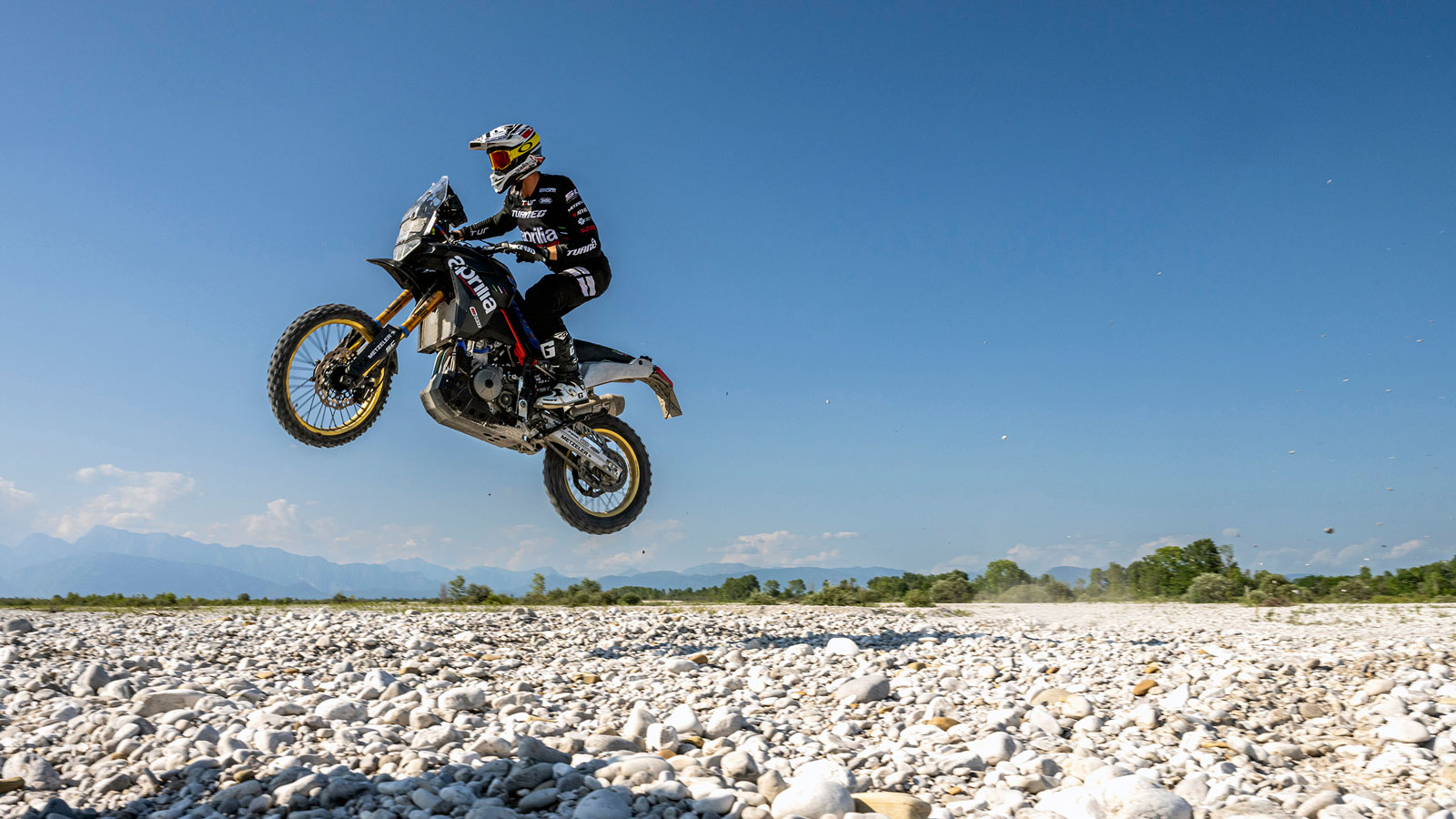 H Aprilia Tuareg στην πρώτη σημαντική διεθνή δοκιμασία της