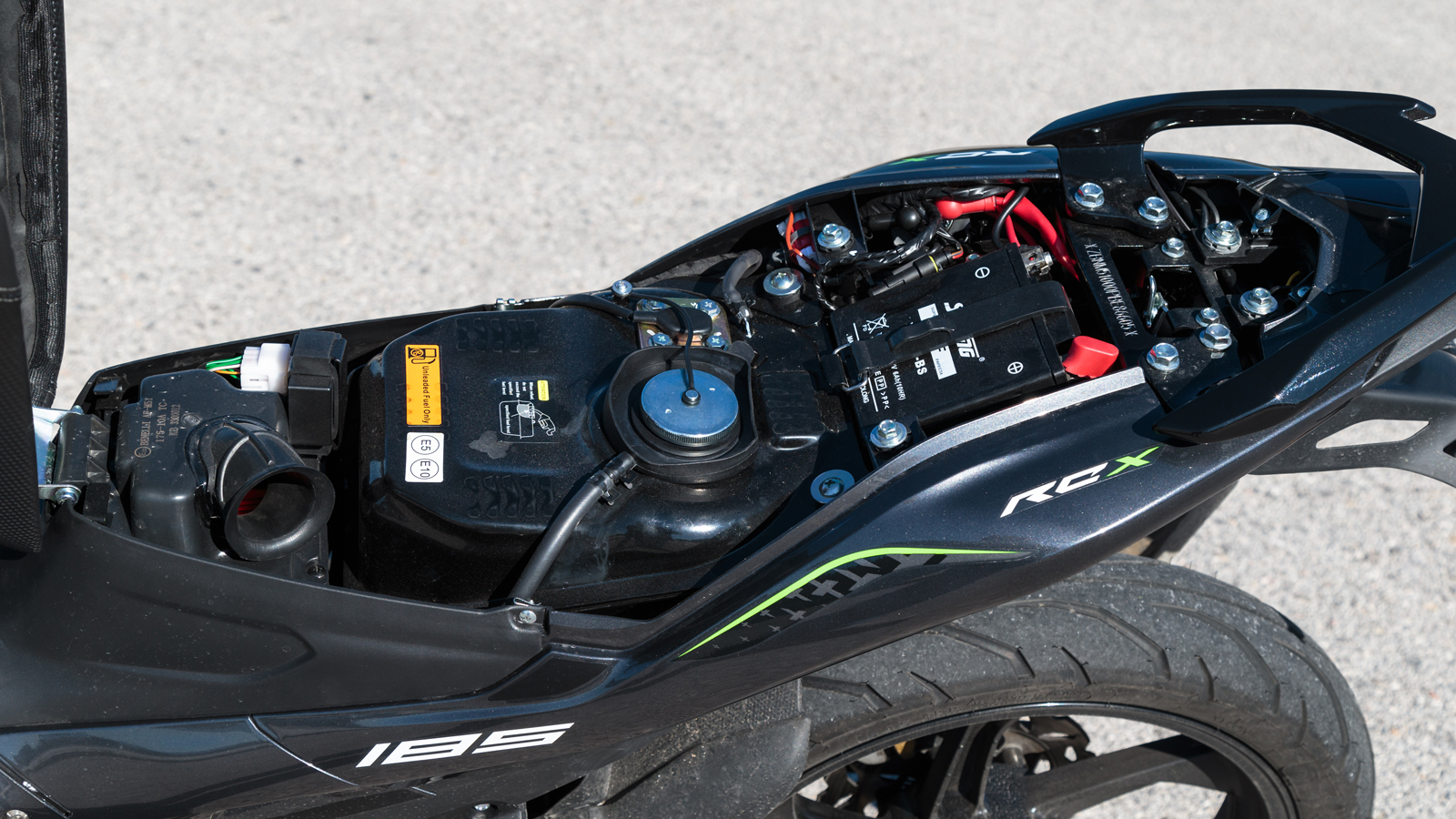 Benelli RCX 185 - Test 
