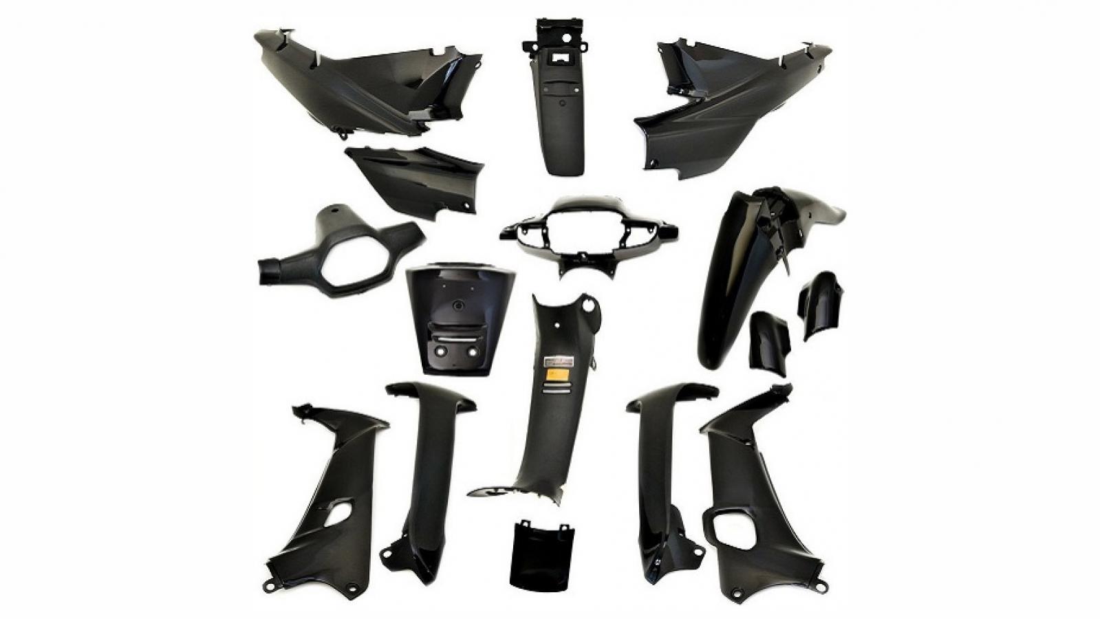 Κit πλαστικά Lifan LF100 για Honda Supra μαύρα
