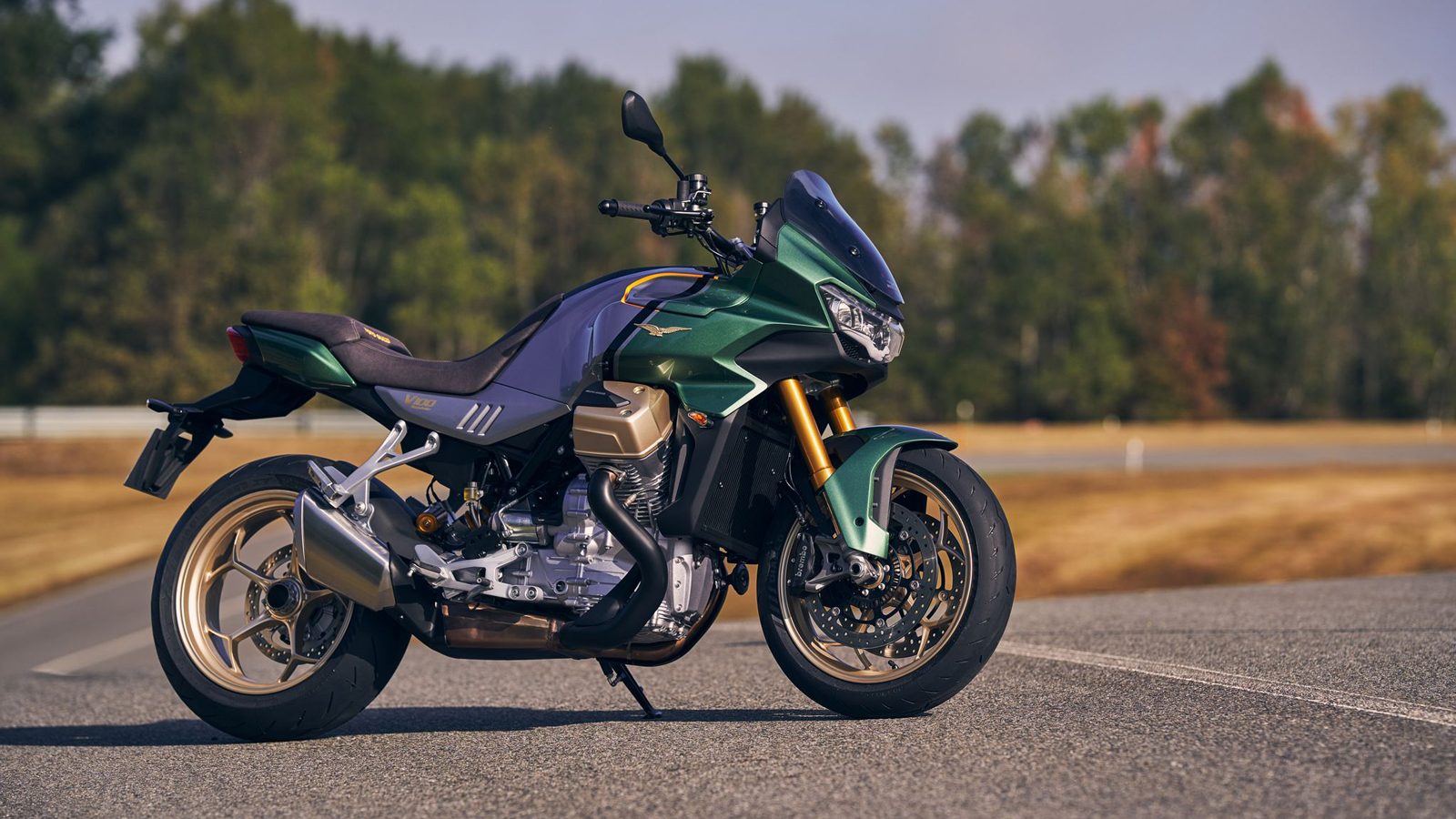 Moto Guzzi V100 Mandelo: Η πρώτη μοτοσυκλέτα με προσαρμοζόμενη αεροδυναμική