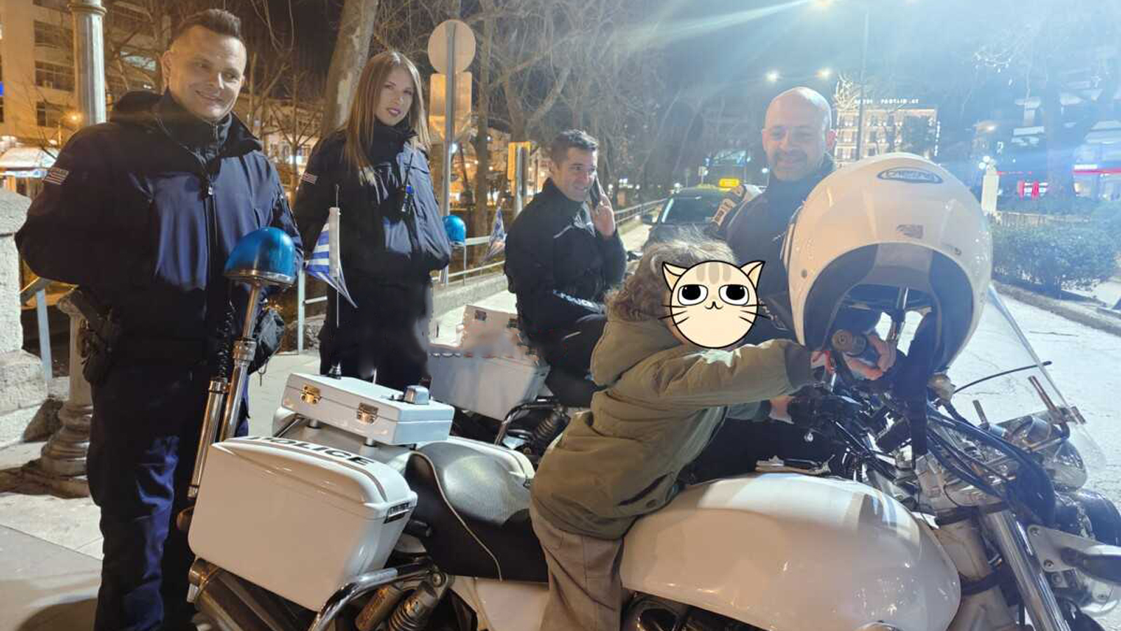 Ένα άλλο πρόσωπο των μοτοσυκλετιστών αστυνομικών