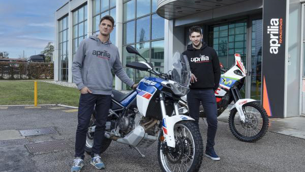 Aprilia Tuareg 660 προετοιμάζεται για το rally Dakar